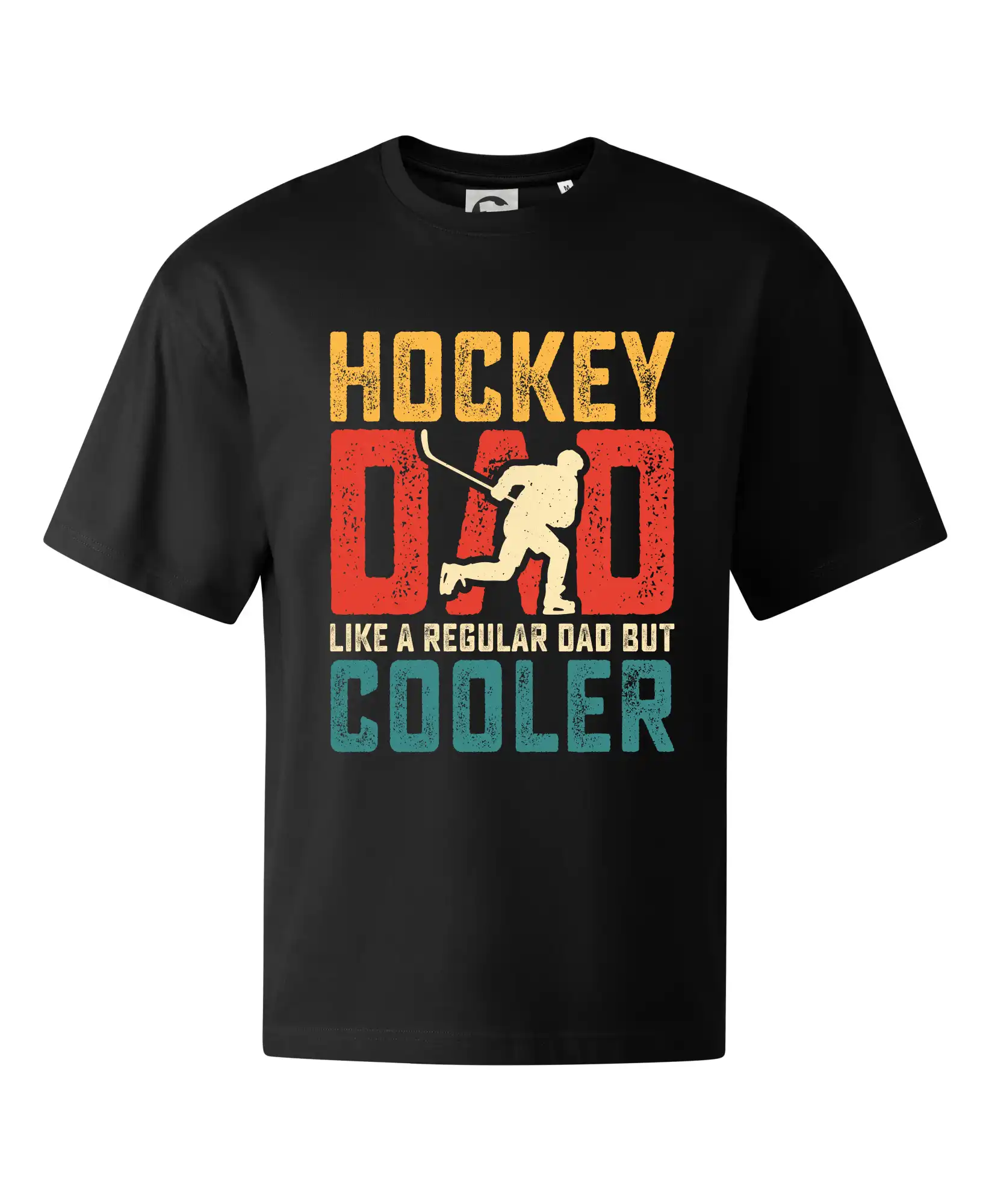 Hokejová trička - Hockey dad like a regular dad but cooler - Stage unisex - OVERSIZE