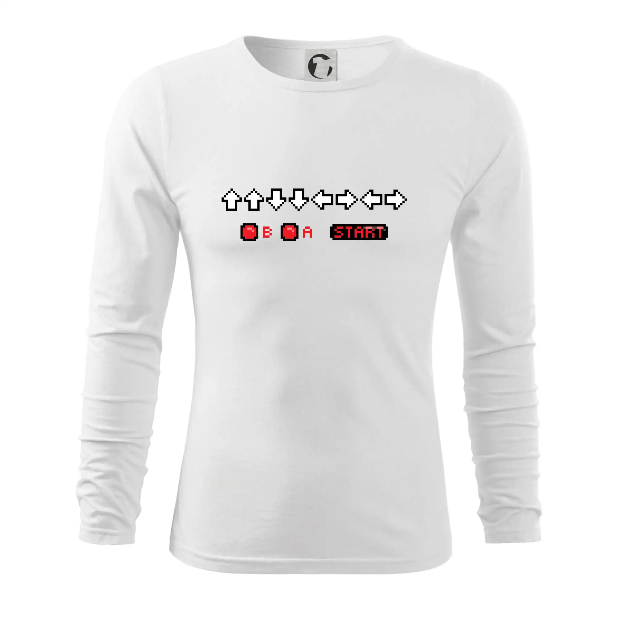 Tričká pre ajťákov - Secret cheat code - Tričko s dlhým rukávom FIT-T long sleeve