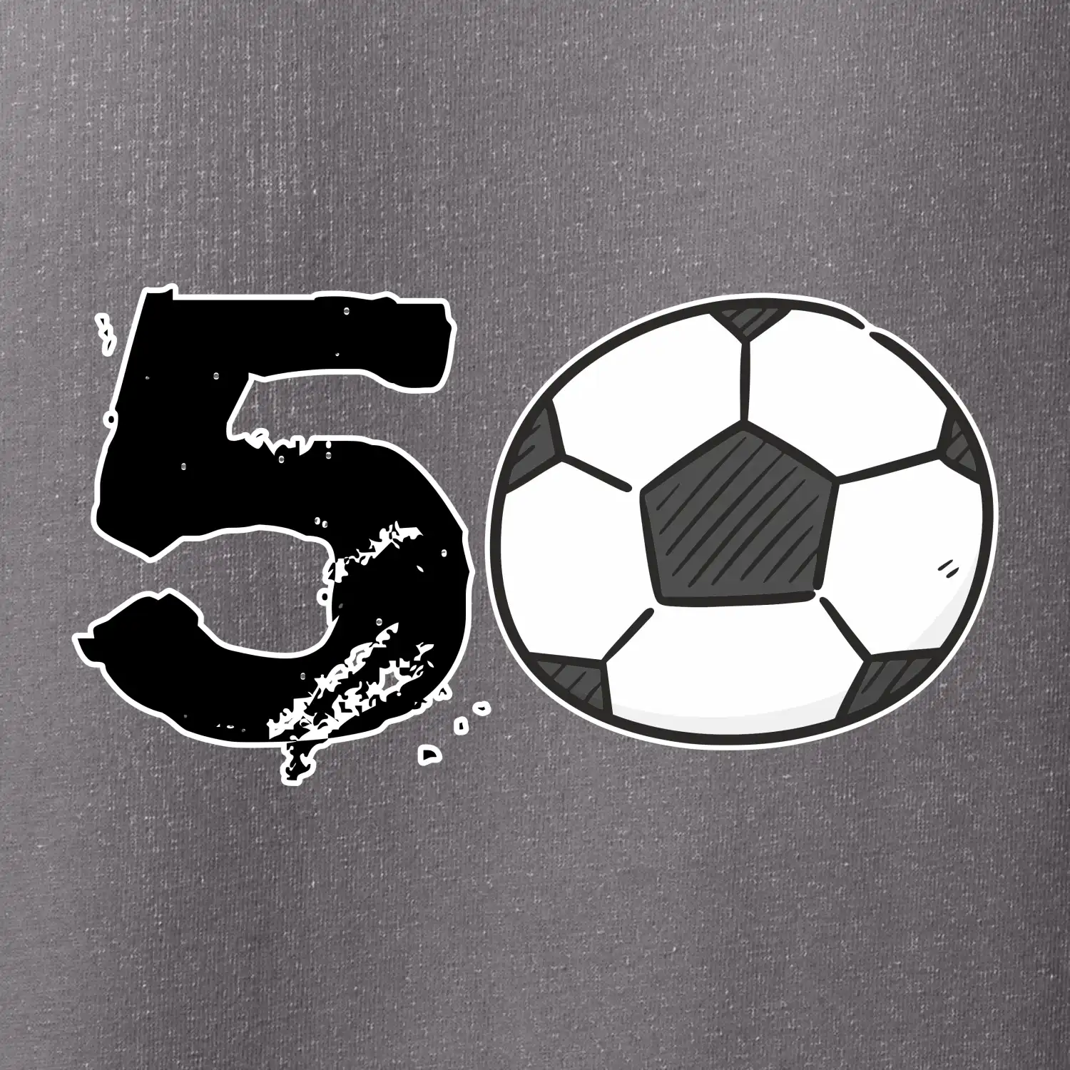 Fotbal kulaté narozeniny 50