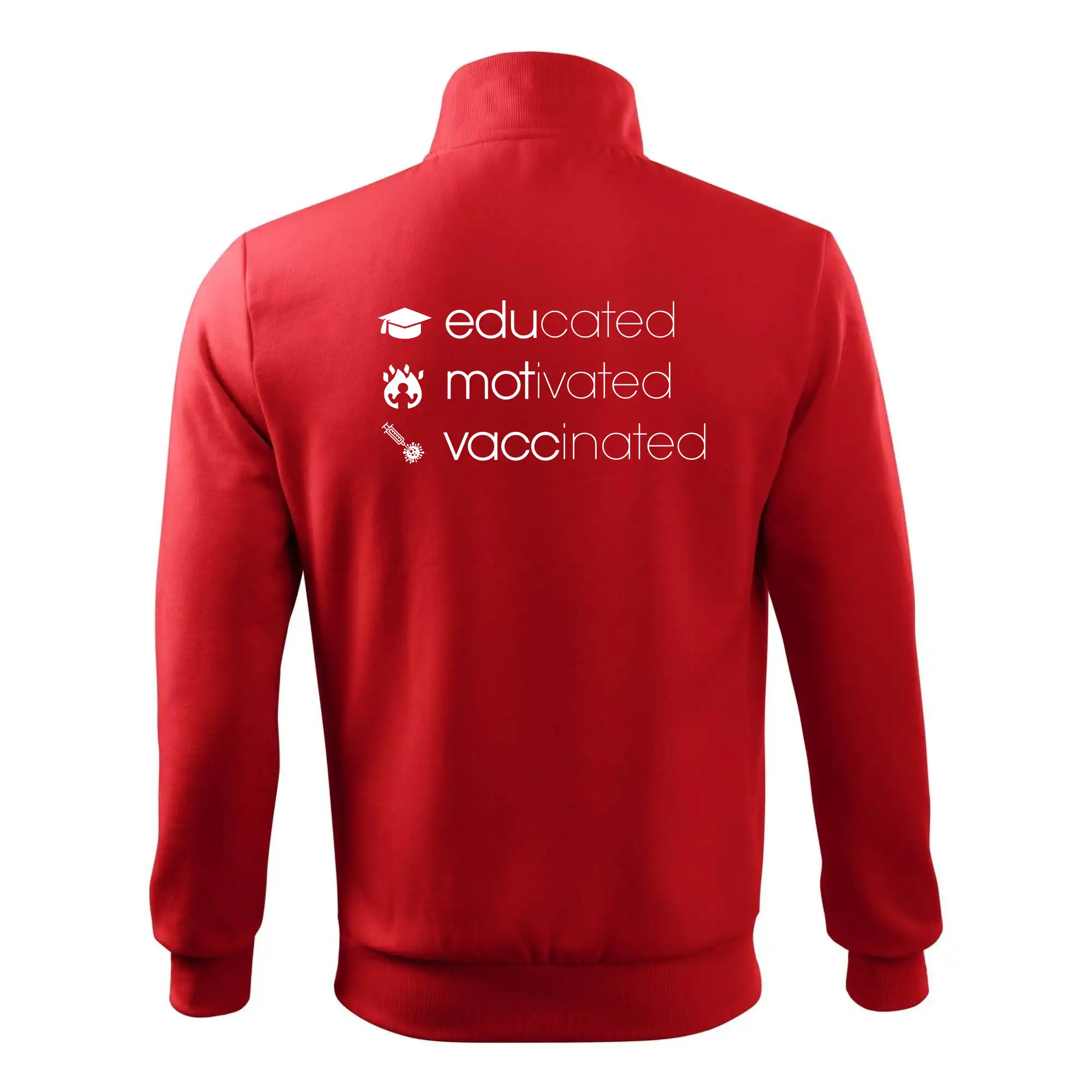 Educated motivated vaccinated