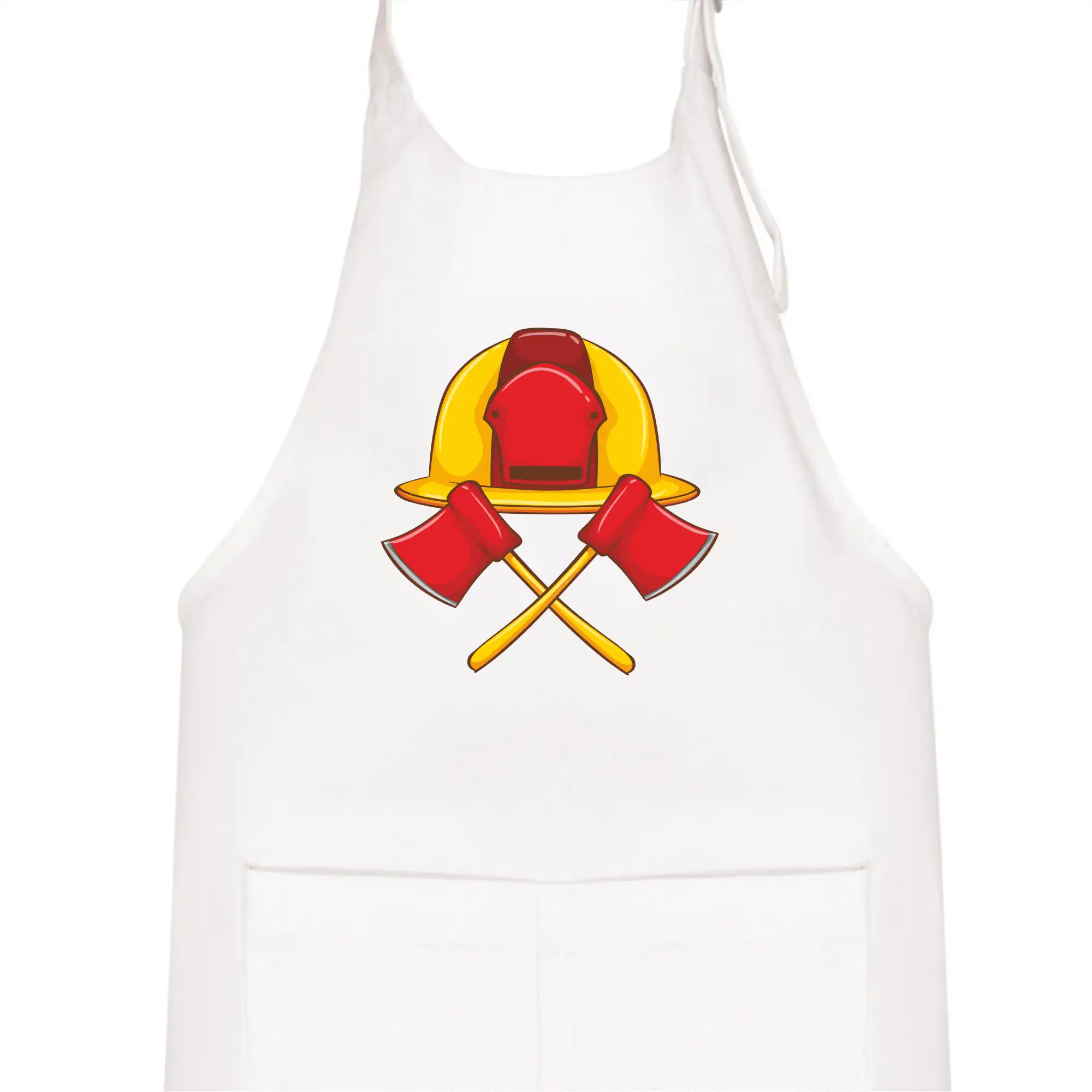 Hasičská helma a sekera