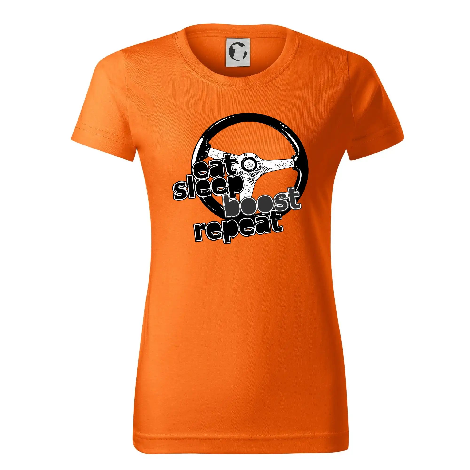 Eat sleep repeat - Eat Sleep Boost repeat - Dámske tričko basic - ľahko voľnejšie a dlhšie