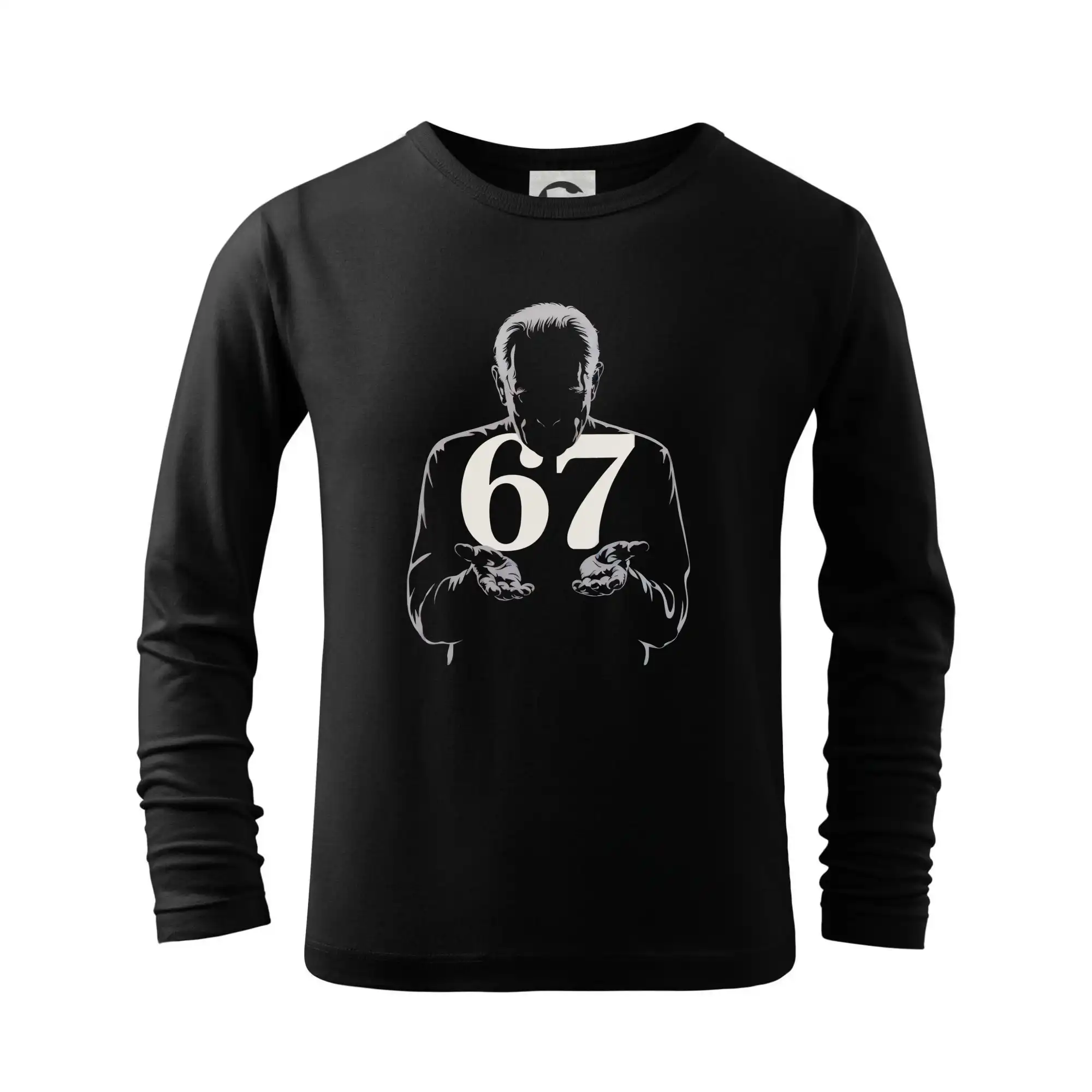 Ostatné nápisy - Elderly man 67 - Tričko detské Long Sleeve