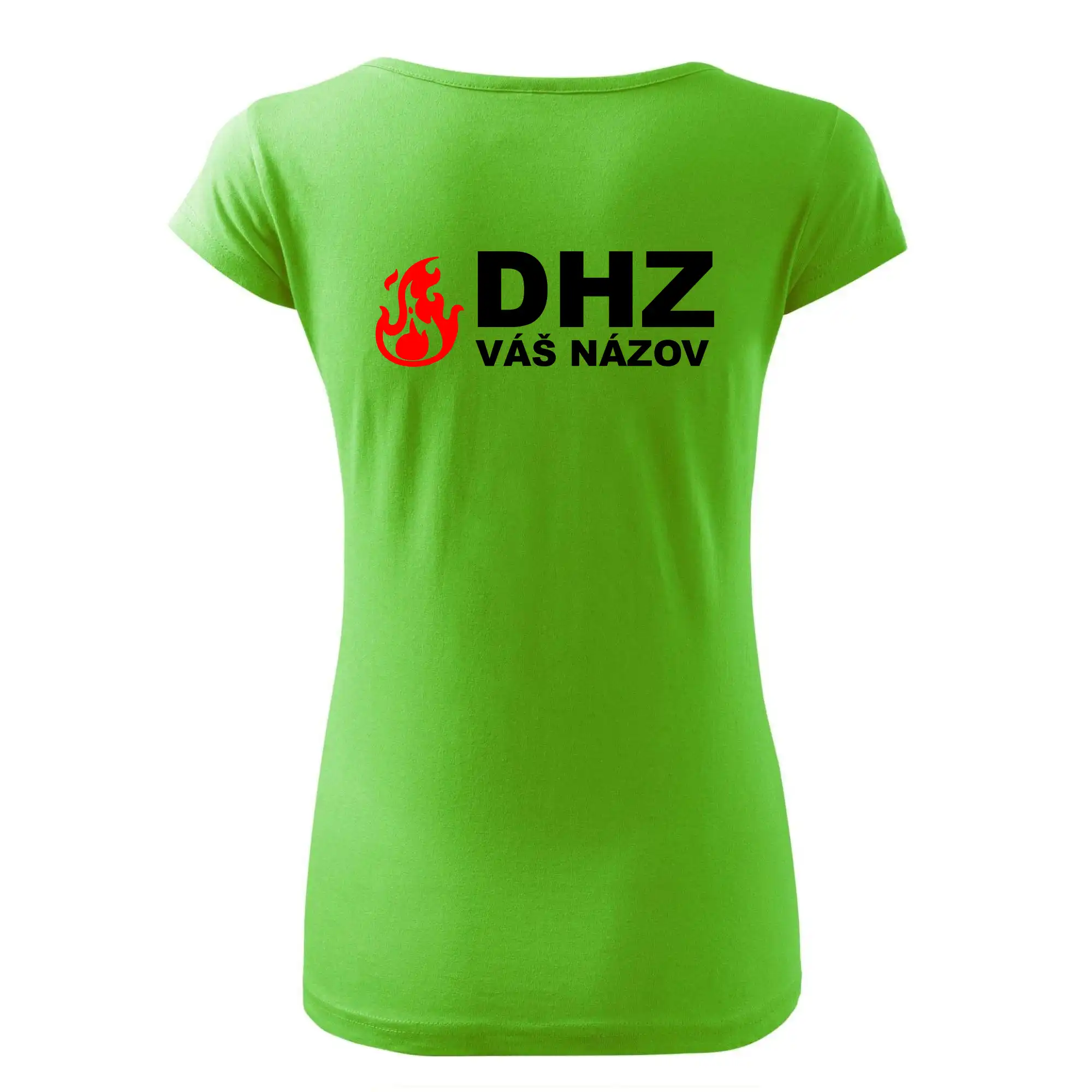 DHZ (oheň, názov sboru - vlastný nápis)