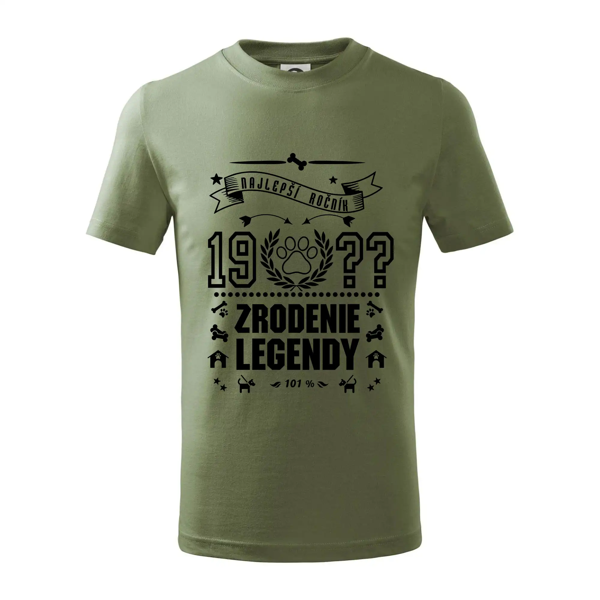 Trička Zrodenie legendy - Zrodenie legendy - pre psíčkarov - Tričko detské bavlnené