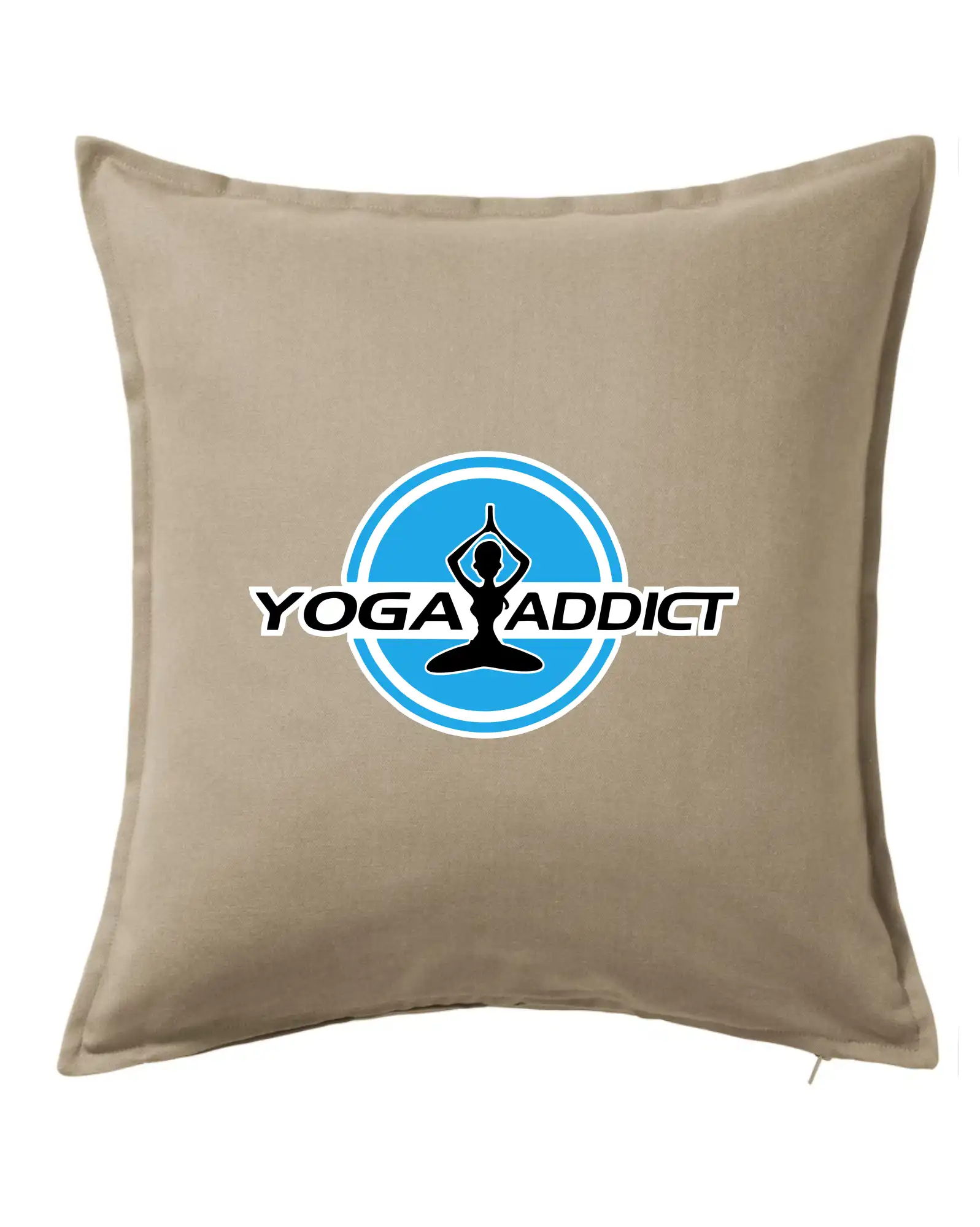 Tričká na jógu - Yoga addict - Vankúš 50x50
