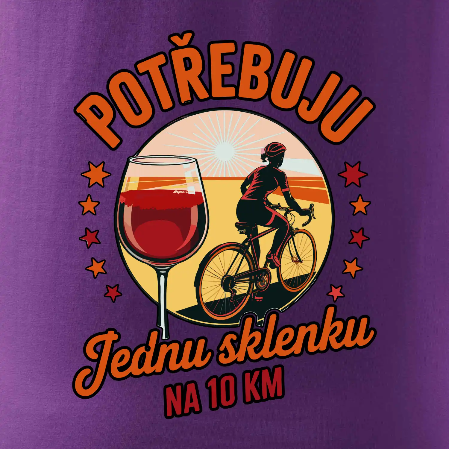 Potřebuju jednu sklenku na 10km