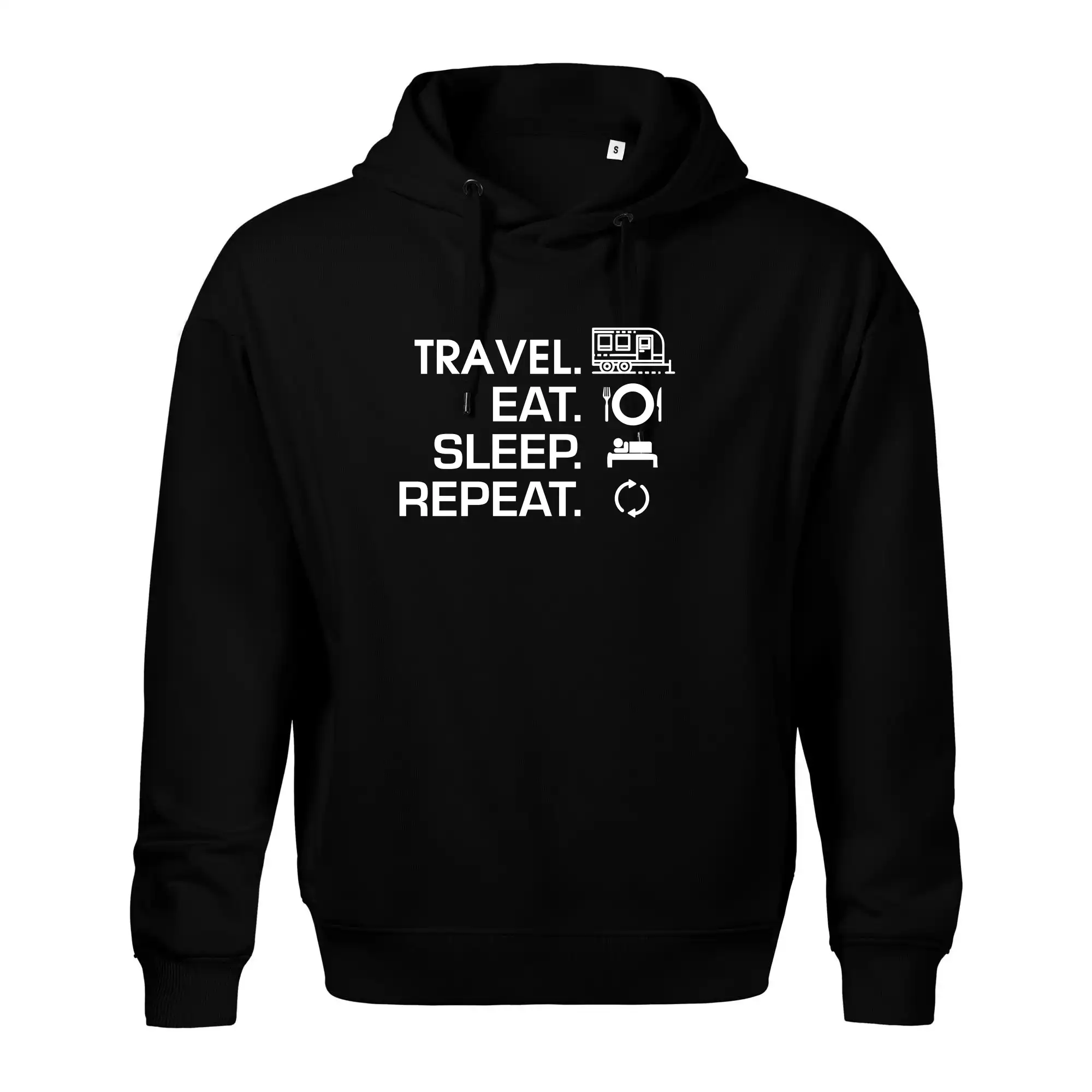 Eat sleep travel - Velký  přívěs