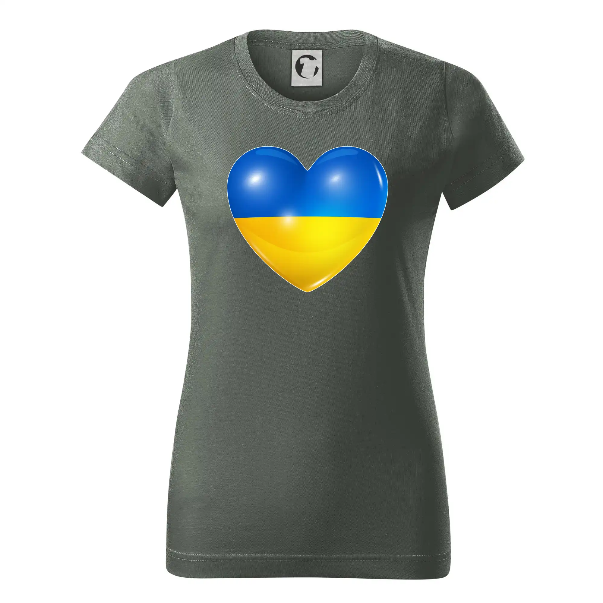 Ukrajina srdce vlajka