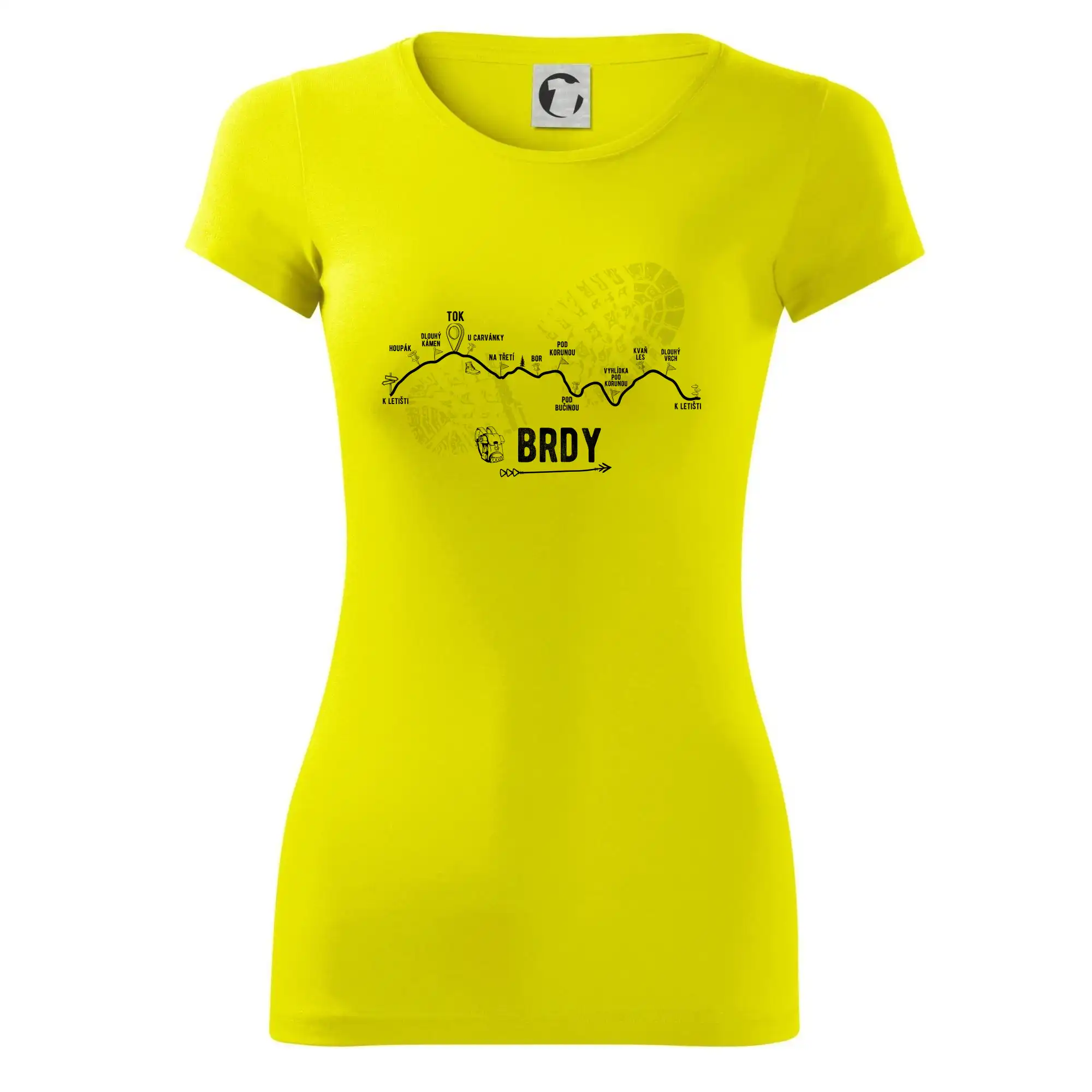 Profil kopců - Brdy