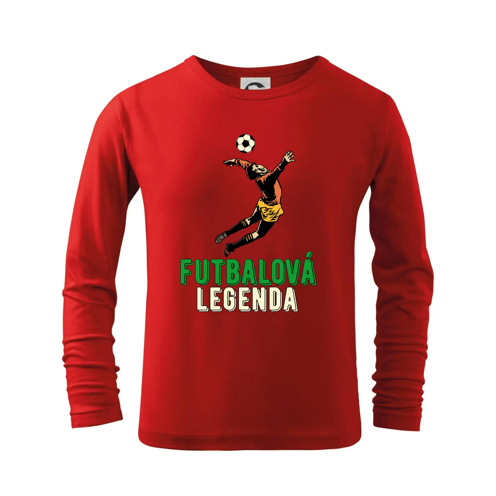 Tričká pre futbalistov - Futbalová legenda brankár - Tričko detské Long Sleeve