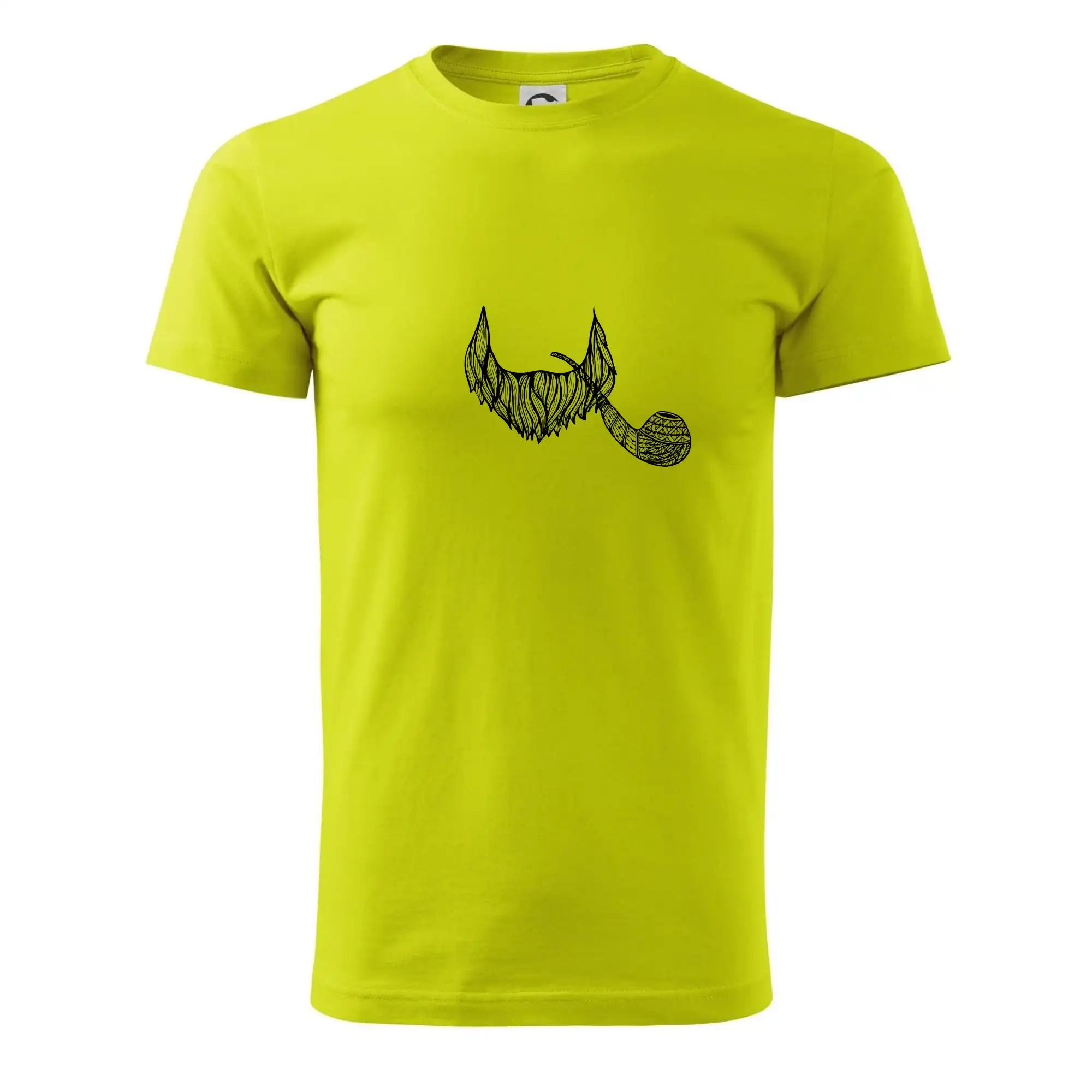 Tričká s fúzikmi - Mustache fajfka - Pánske tričko nižšej gramáže