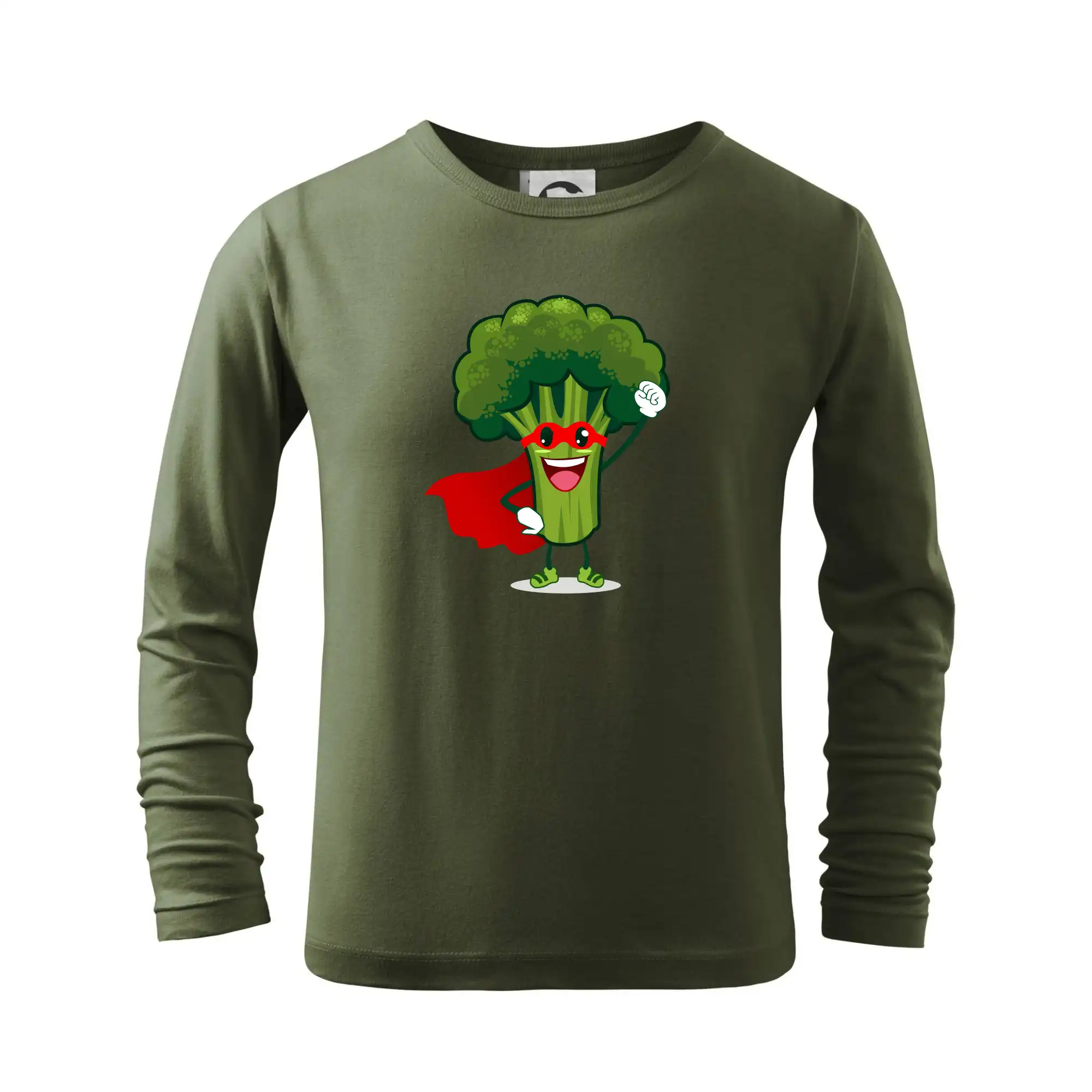 Životný štýl - Super Brokolica - Tričko detské Long Sleeve