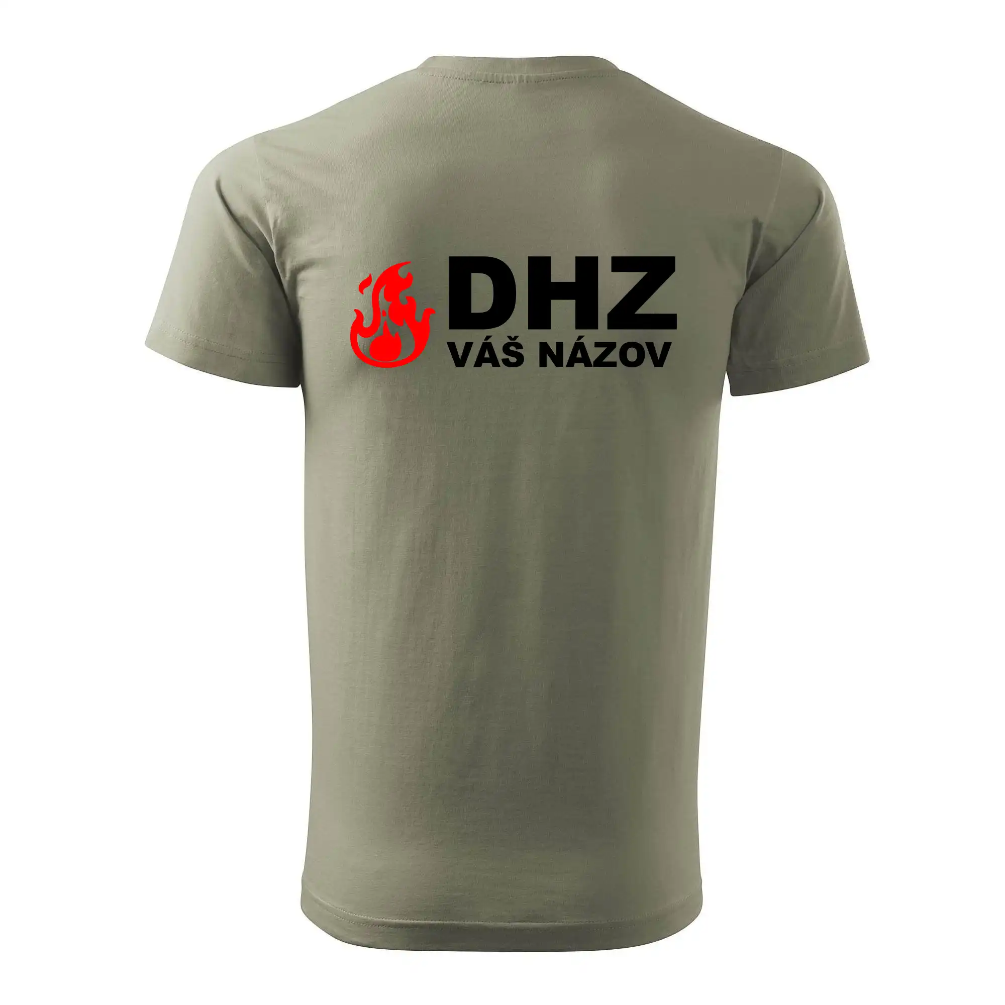 DHZ (oheň, firesport, názov sboru - vlastný nápis)