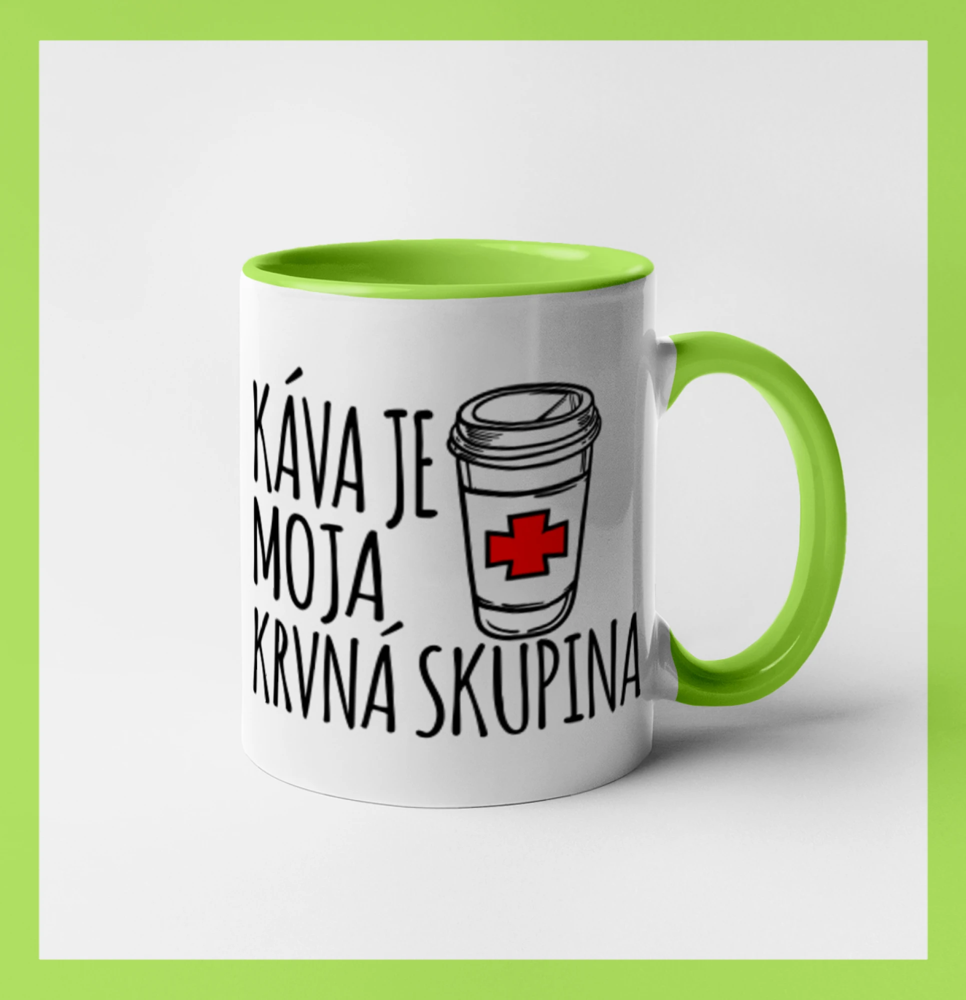 Káva je moja krvná skupina