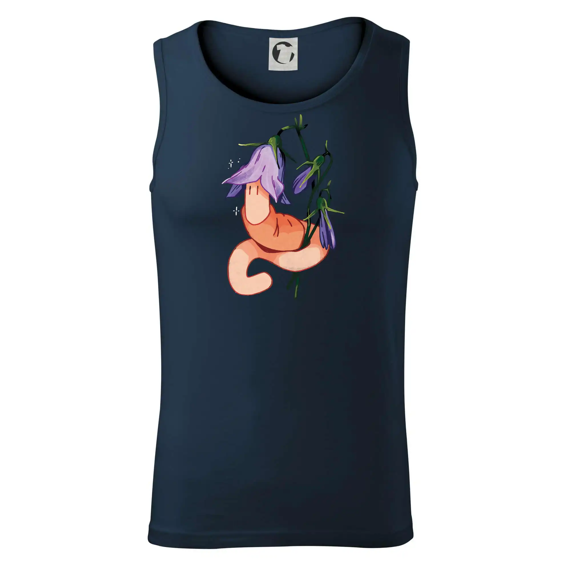 Grafické tričká - Dážďovka a zvonček (Alexis Citrine) - Tielko pánske Core