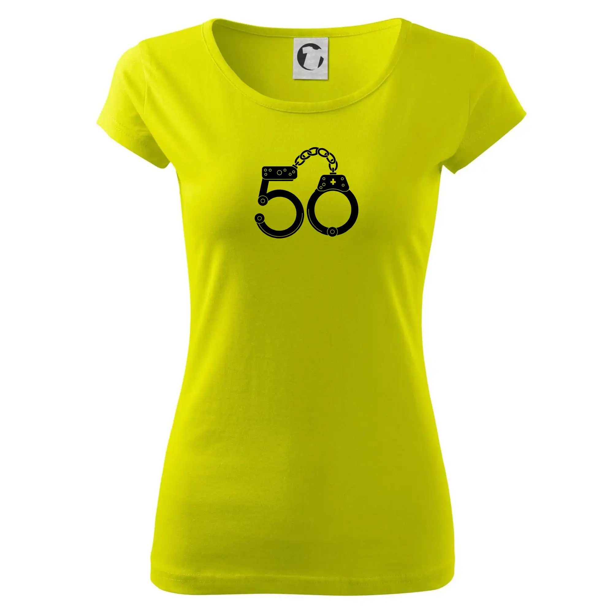 Narozeninové tričko pro policajta - pouta 50