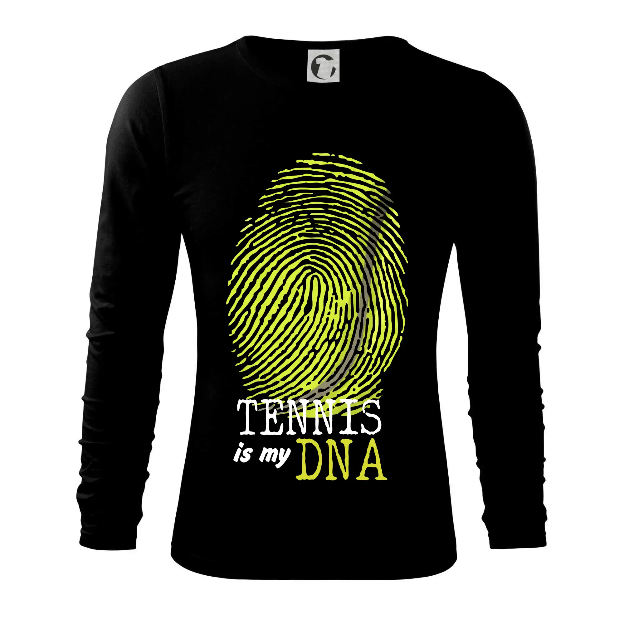 Tričká na tenis - Tennis is my DNA - Tričko s dlhým rukávom FIT-T long sleeve