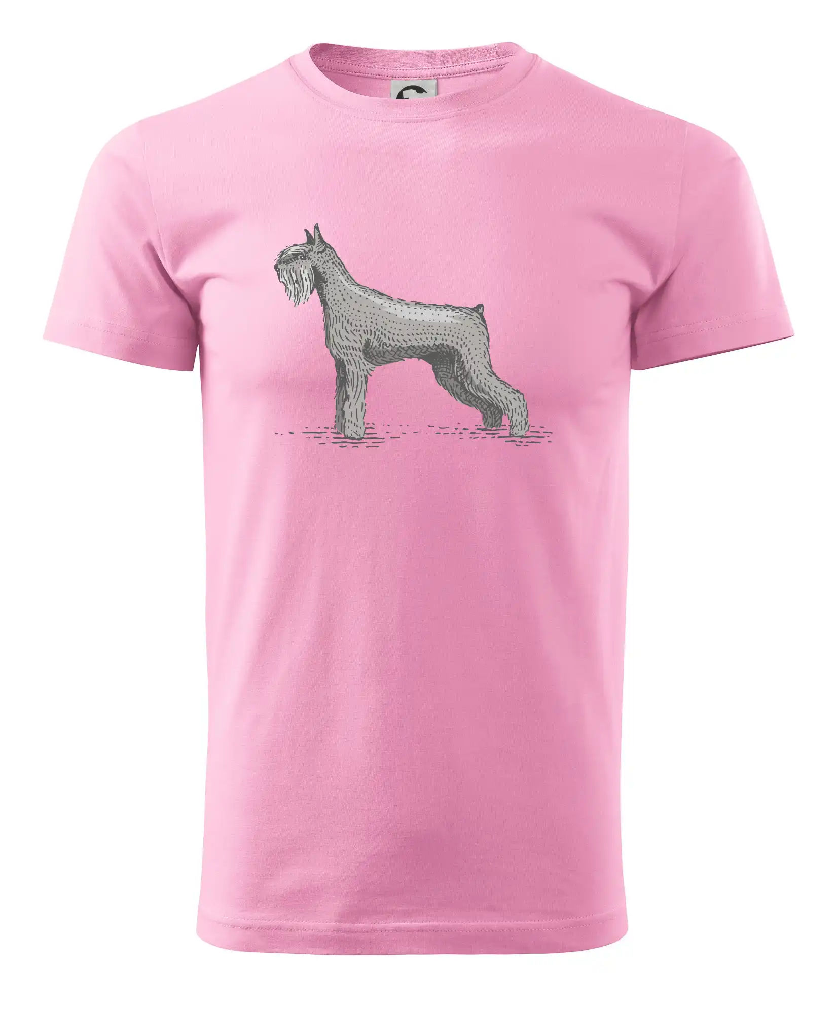 Ostatné psie plemená - Vintage Schnauger - Pánske tričko nižšej gramáže