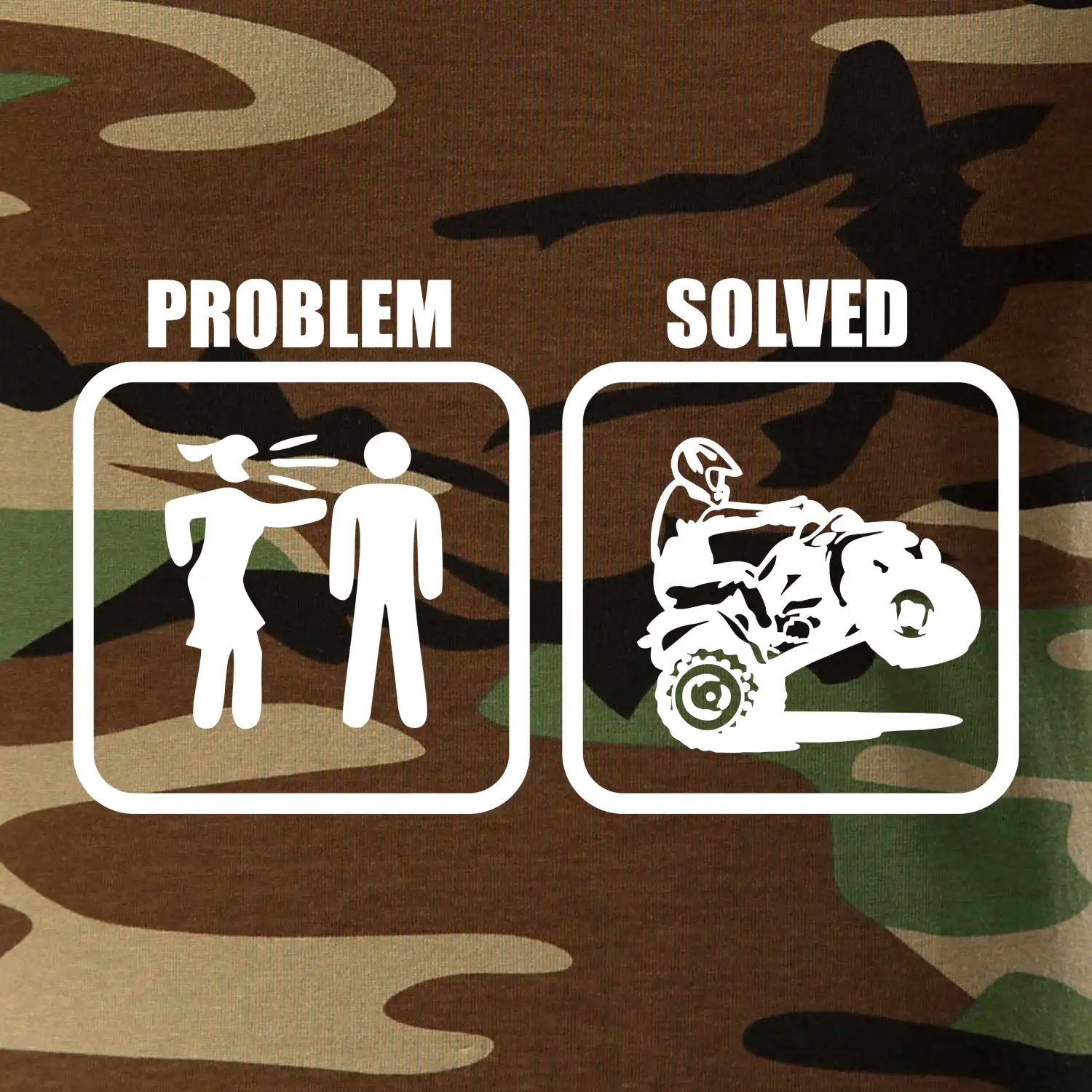 Problem quad / čtyřkolka