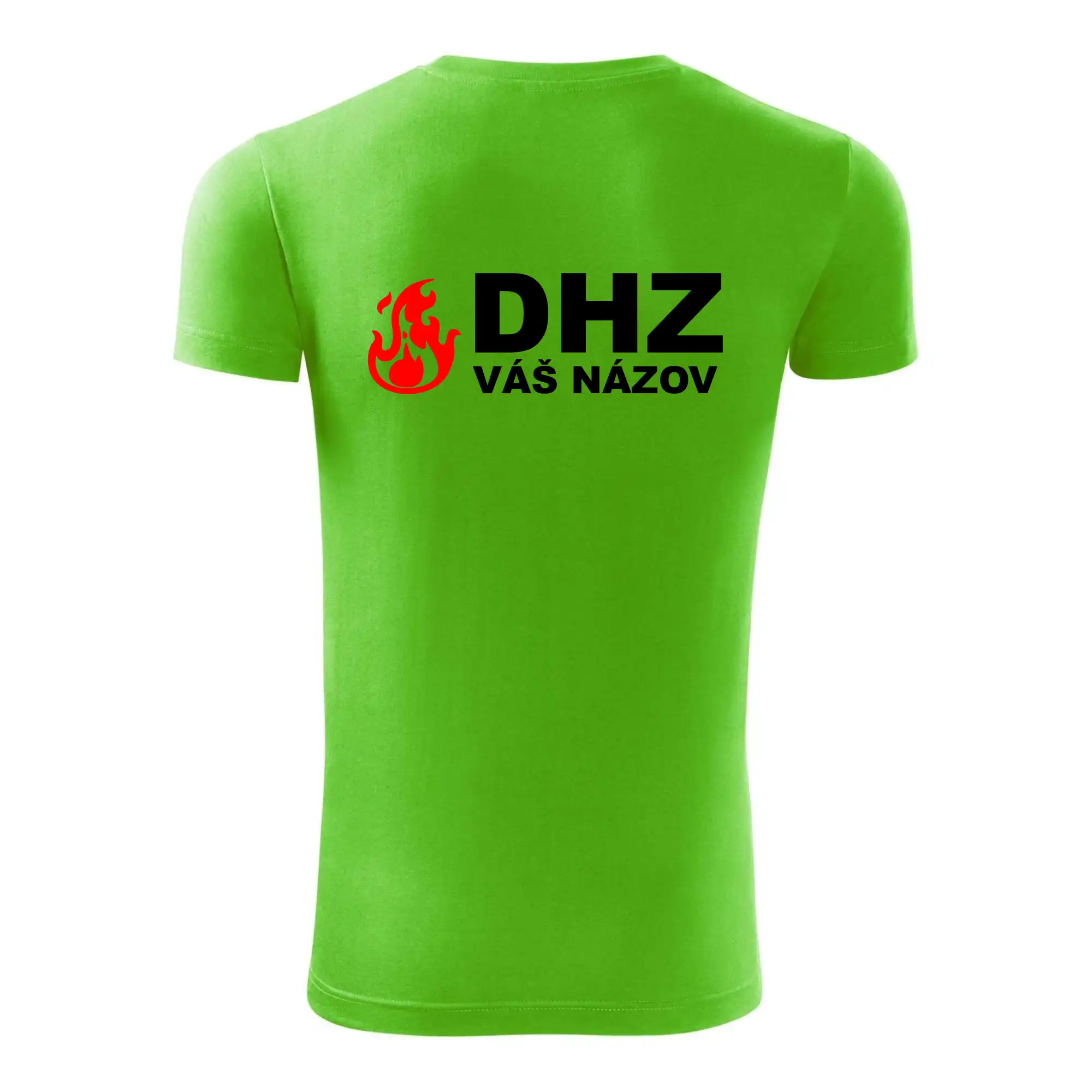 DHZ (oheň, firesport, názov sboru - vlastný nápis)