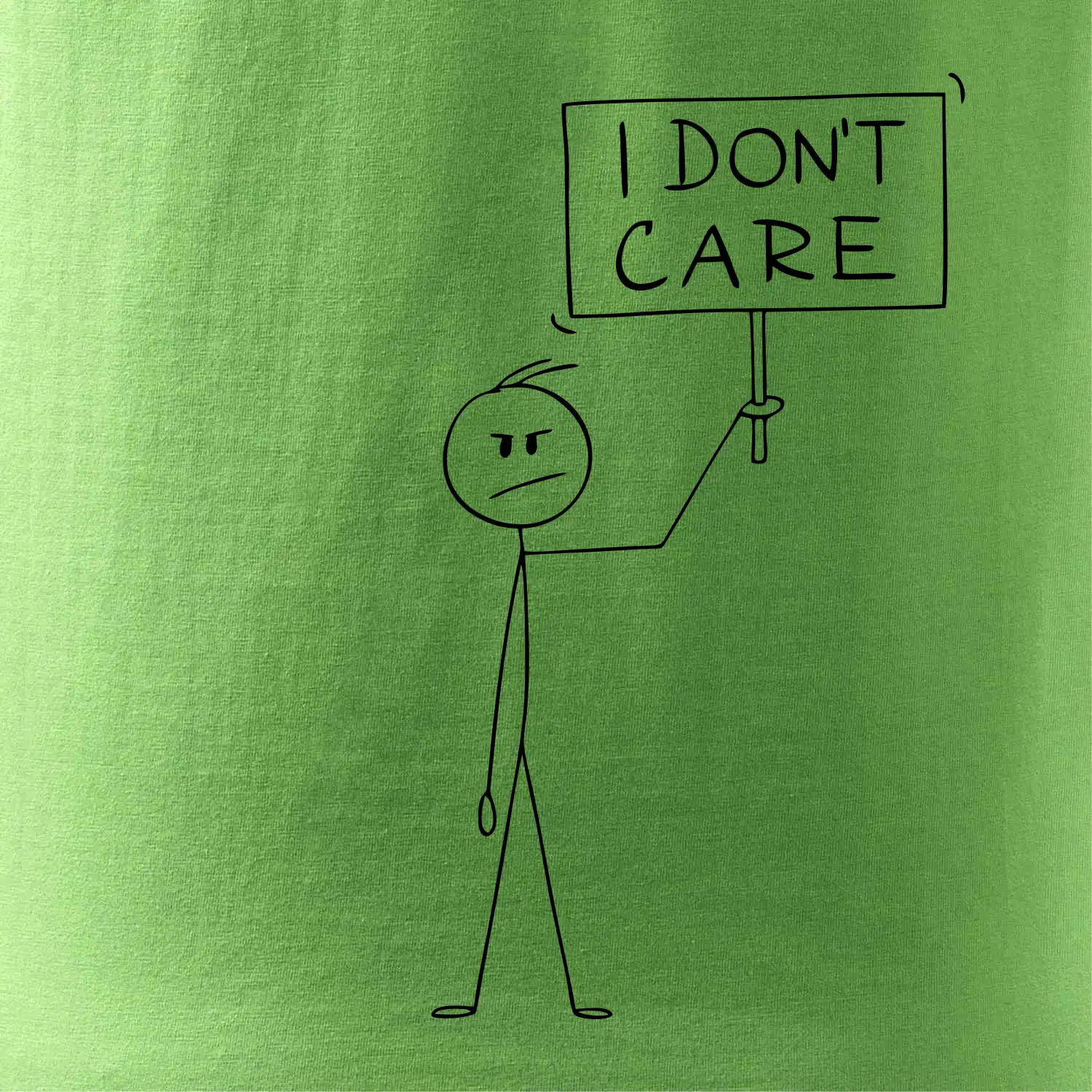 I don't care - postava