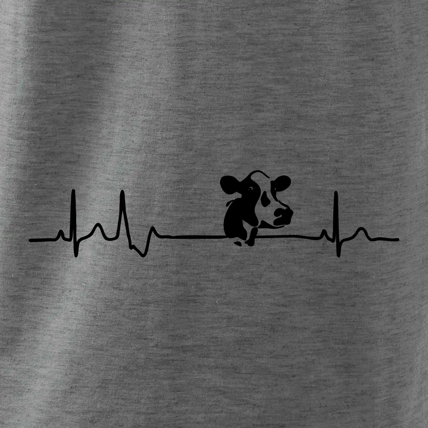 Kráva EKG