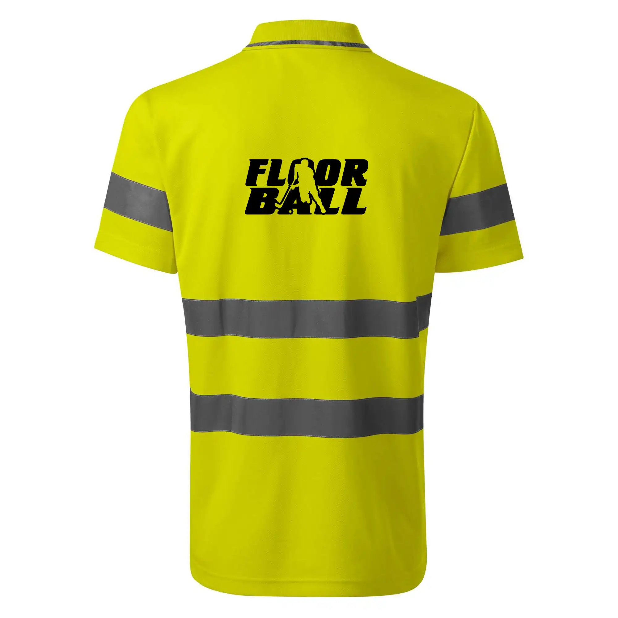 Florbalové tričká - Floorball nápis rovný - HV Runway 2V9 - Reflexné polokošeľa