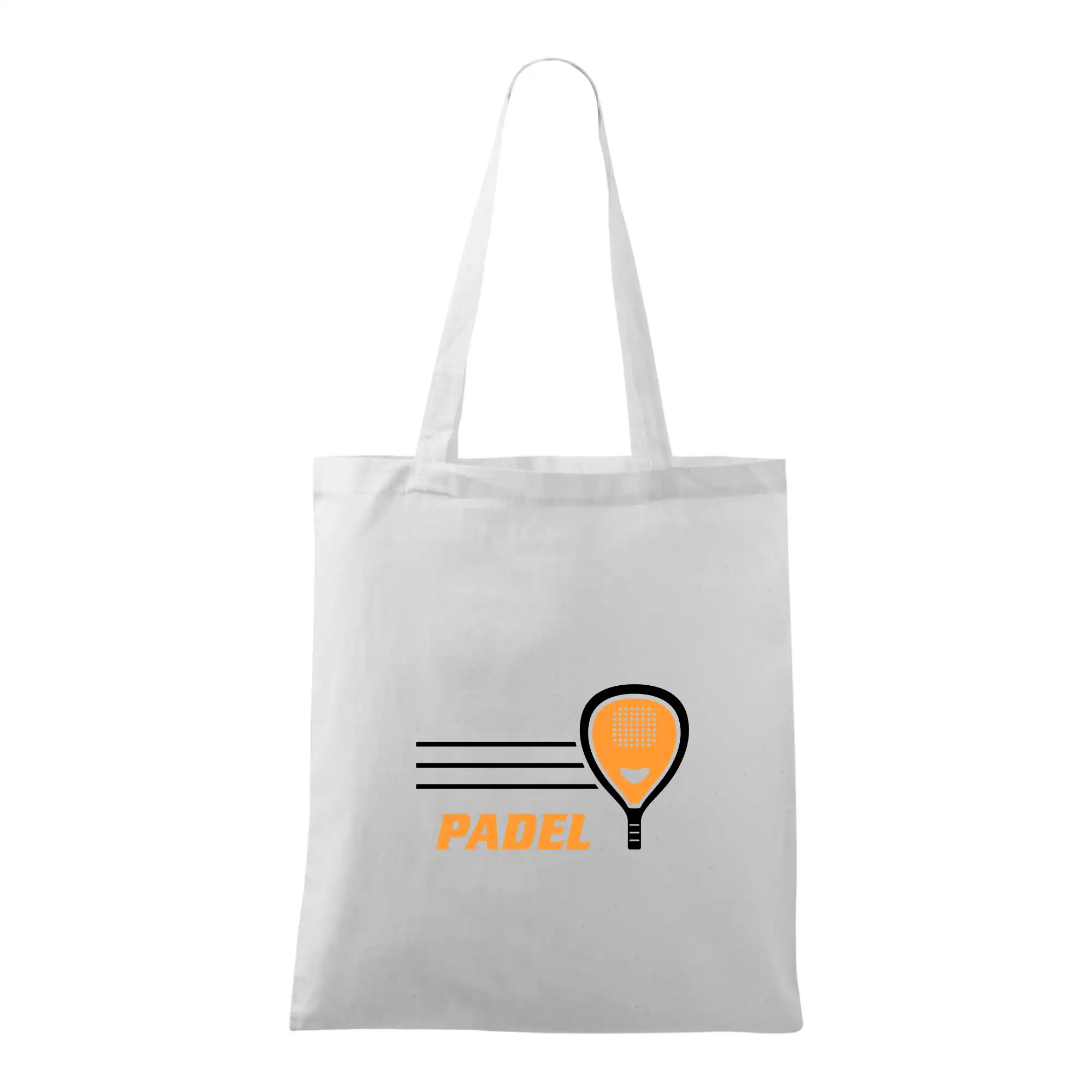 Padel - oranžová raketa