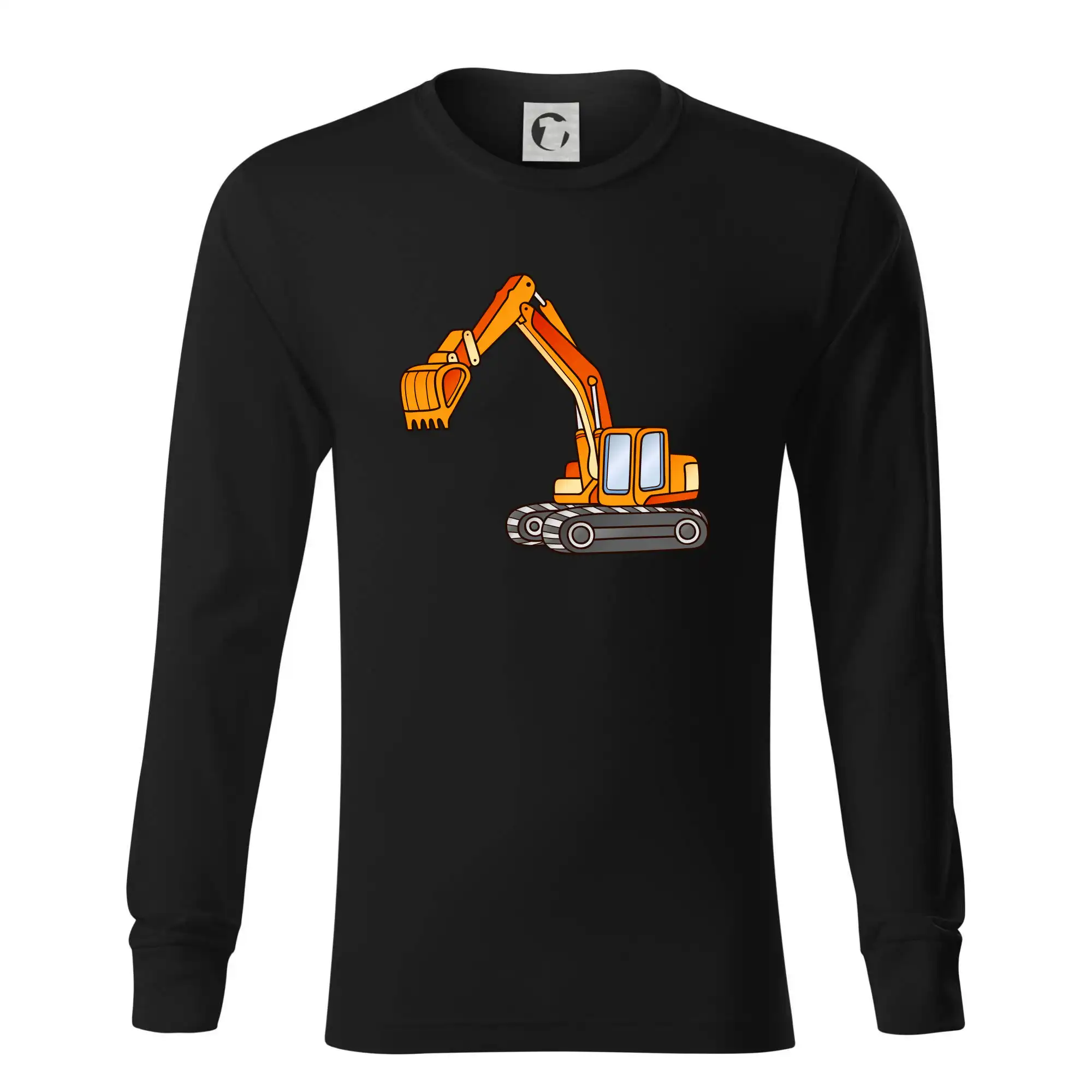 Bagr bez nápisu oranžový