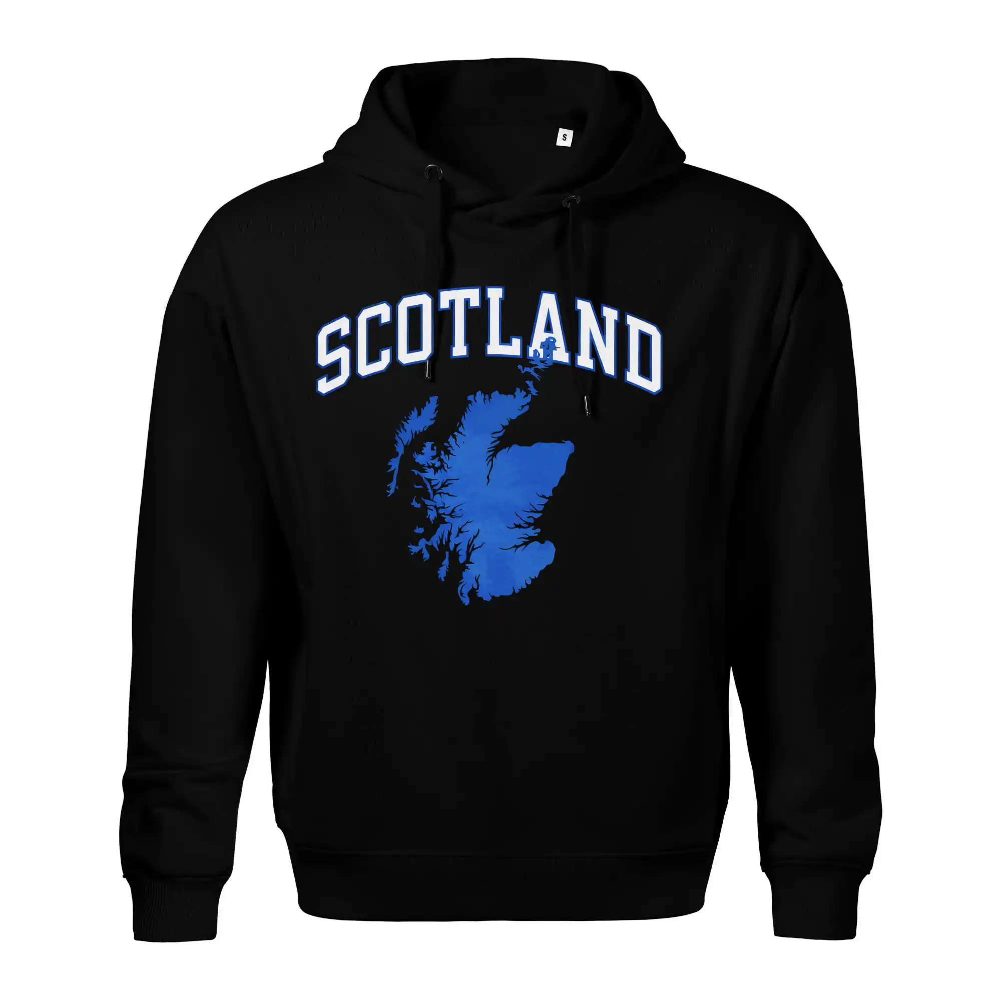 Scotland nápis s mapou