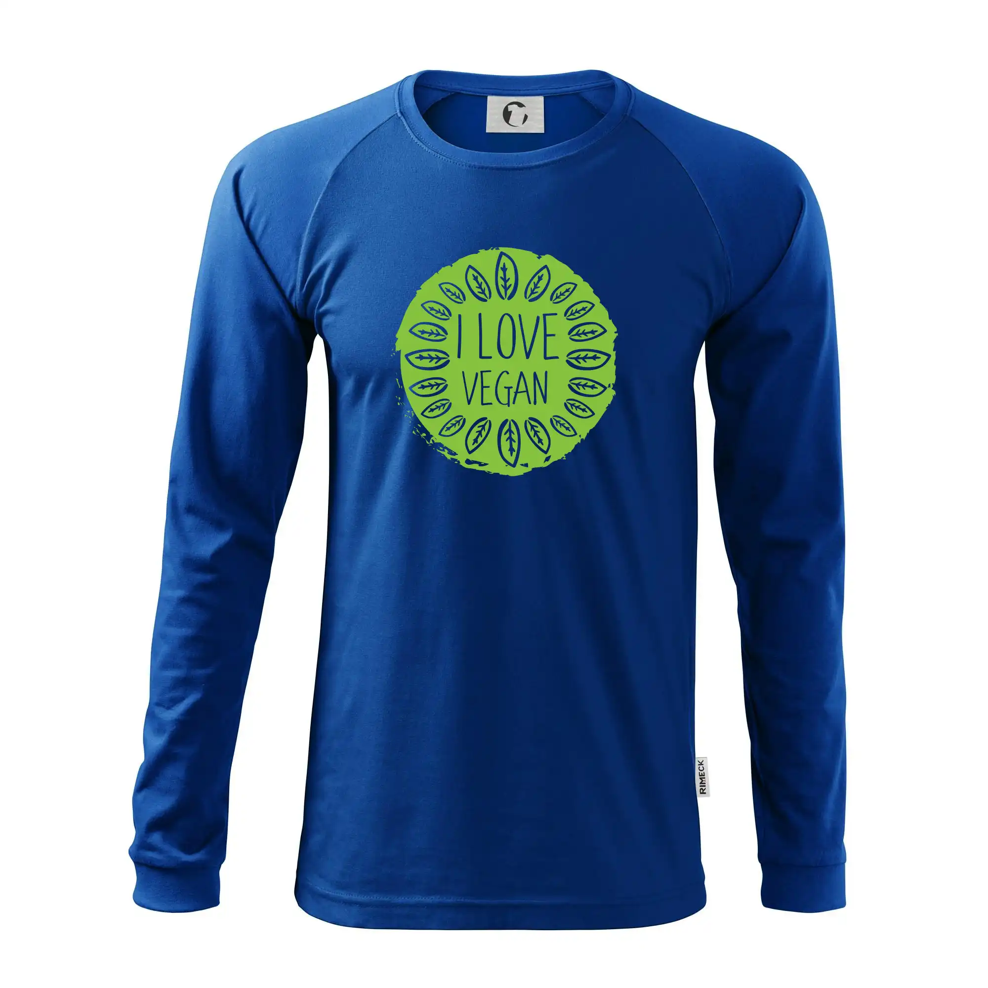 I love vegan v kruhu