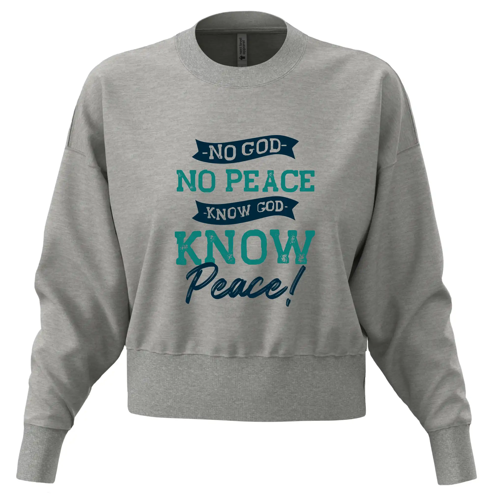 No God no peace, know god know peace