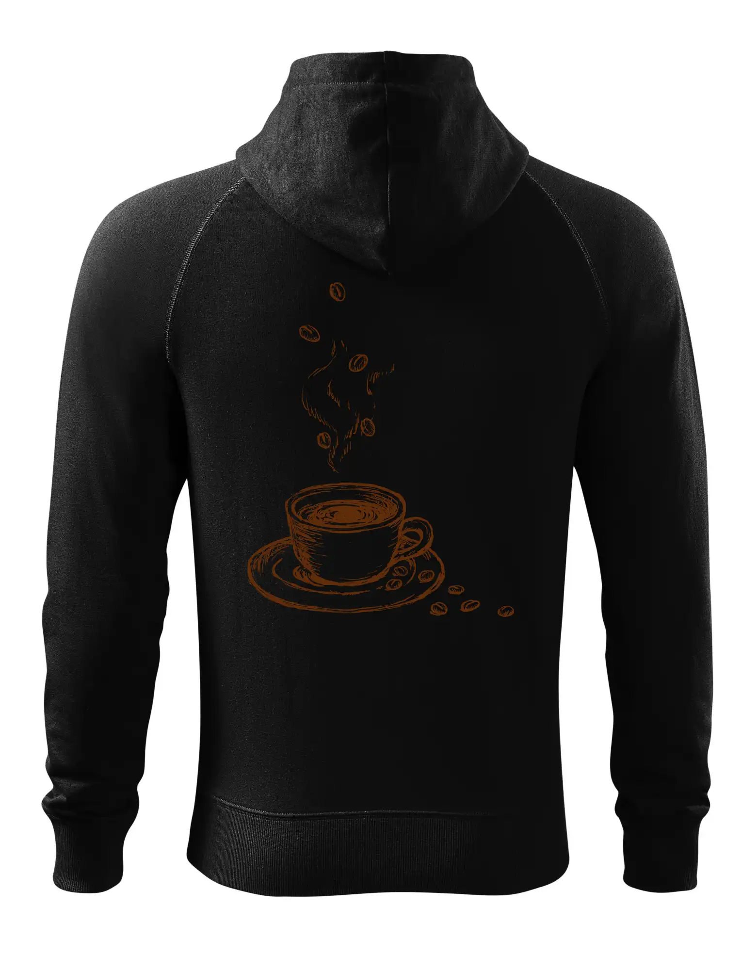 Hrnek plný čerstvé kávy