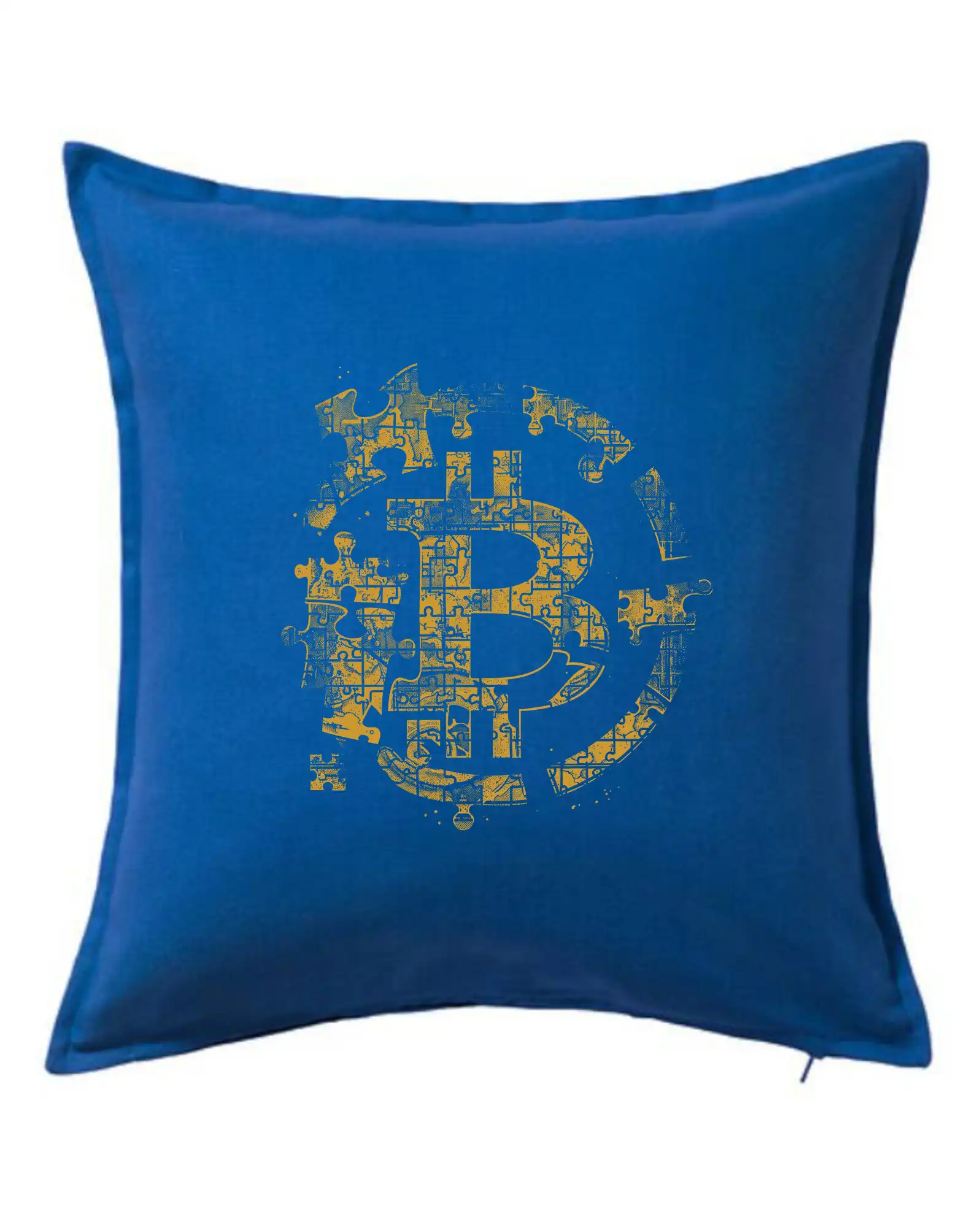 Logo bitcoin puzzle - Vankúš 50x50
