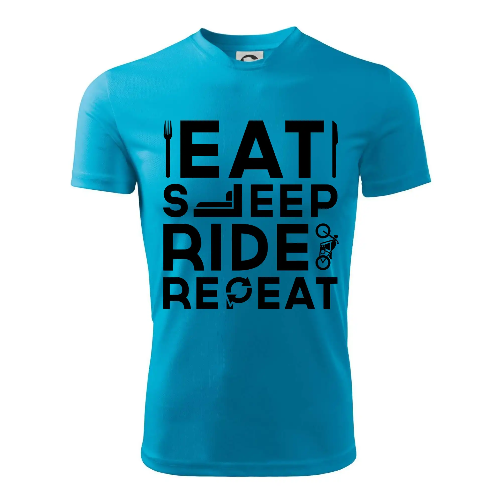 Eat sleep repeat - Eat sleep ride moto - Detské tričko športové