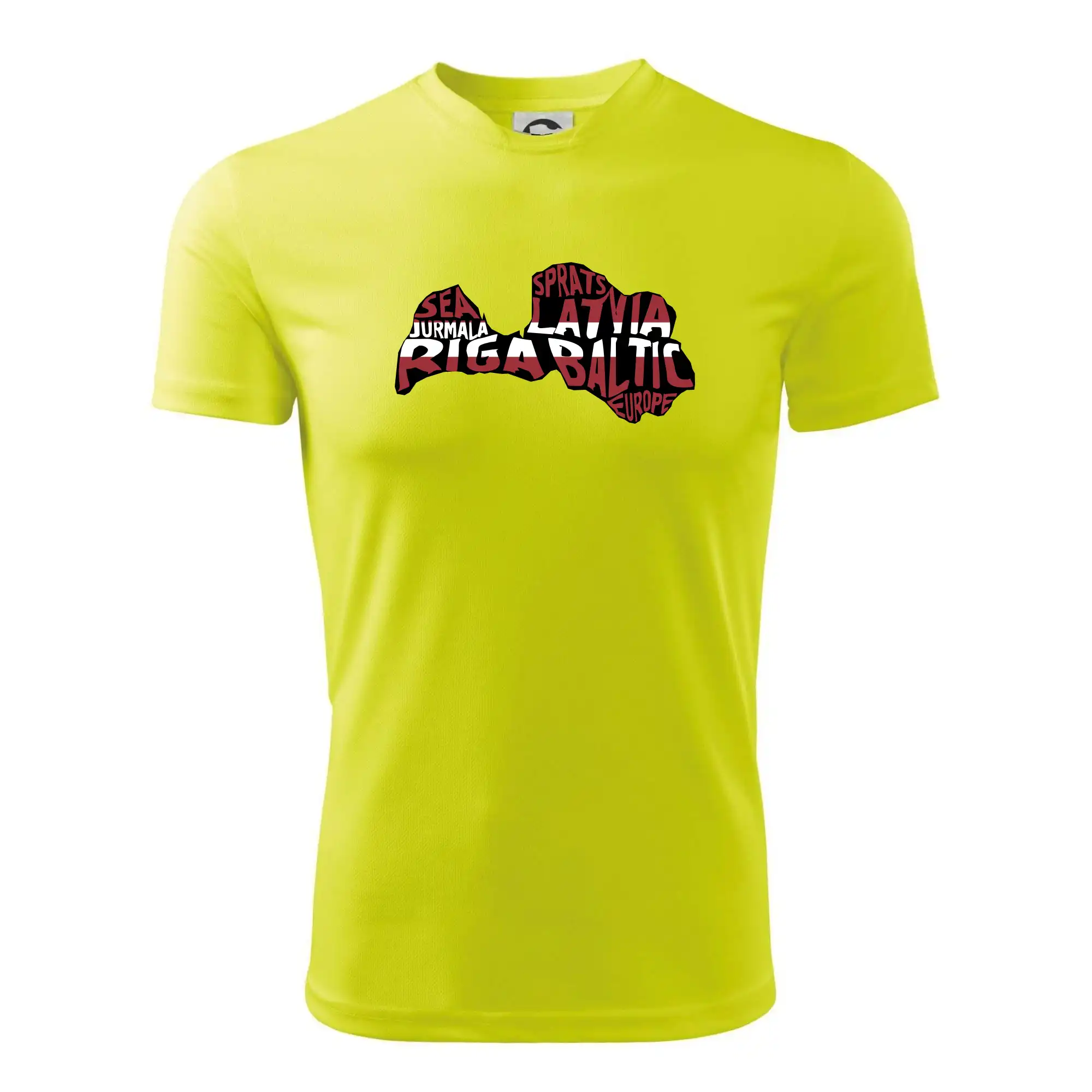 Mapy - názvy měst - Lotyšsko