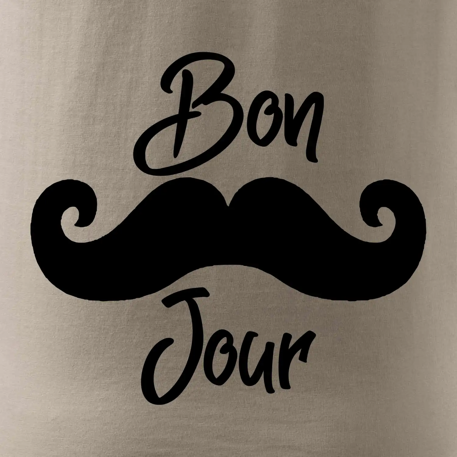 Mustache Bon Jour