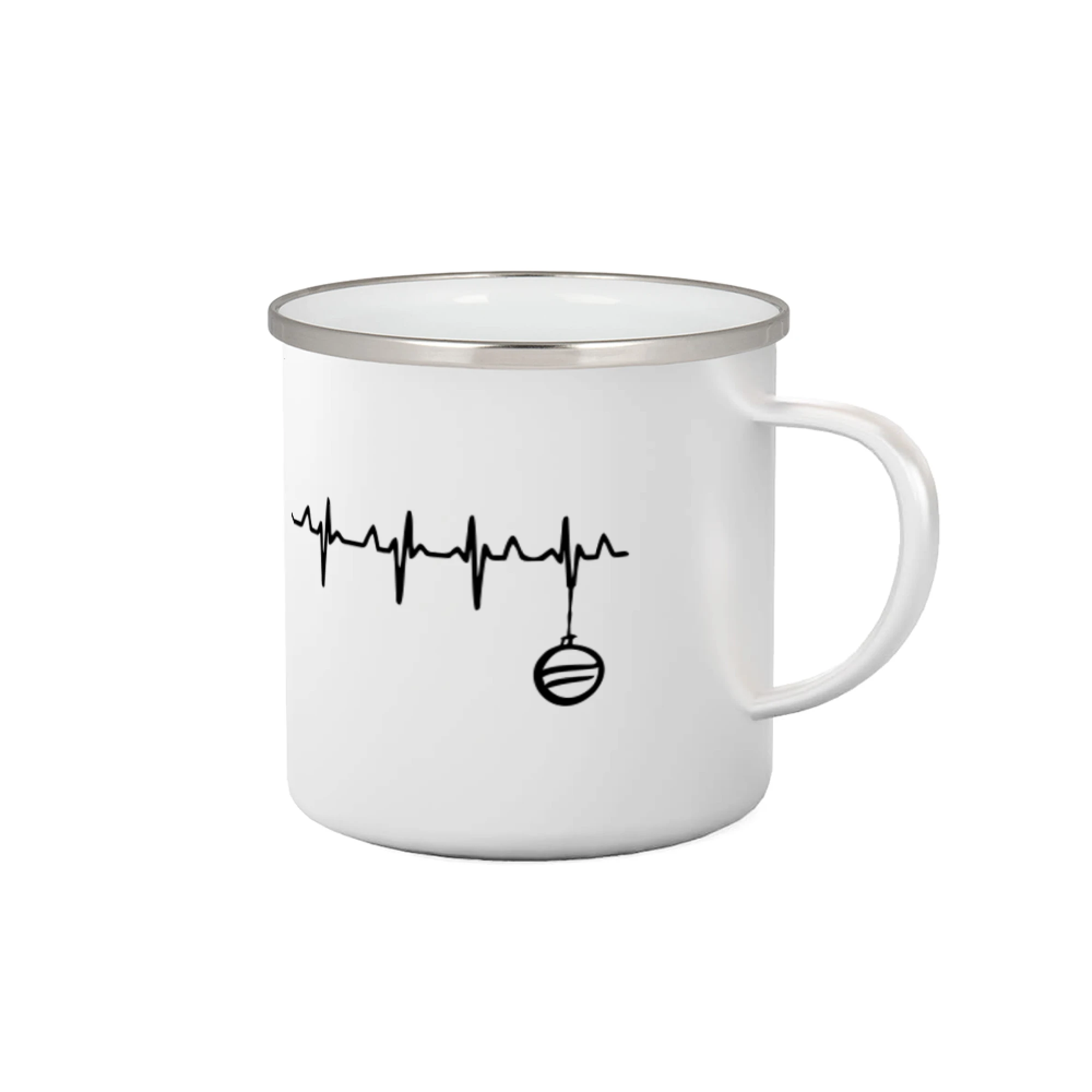 Vianočné tričká - EKG Vianočná ozdoba - Plecháčik