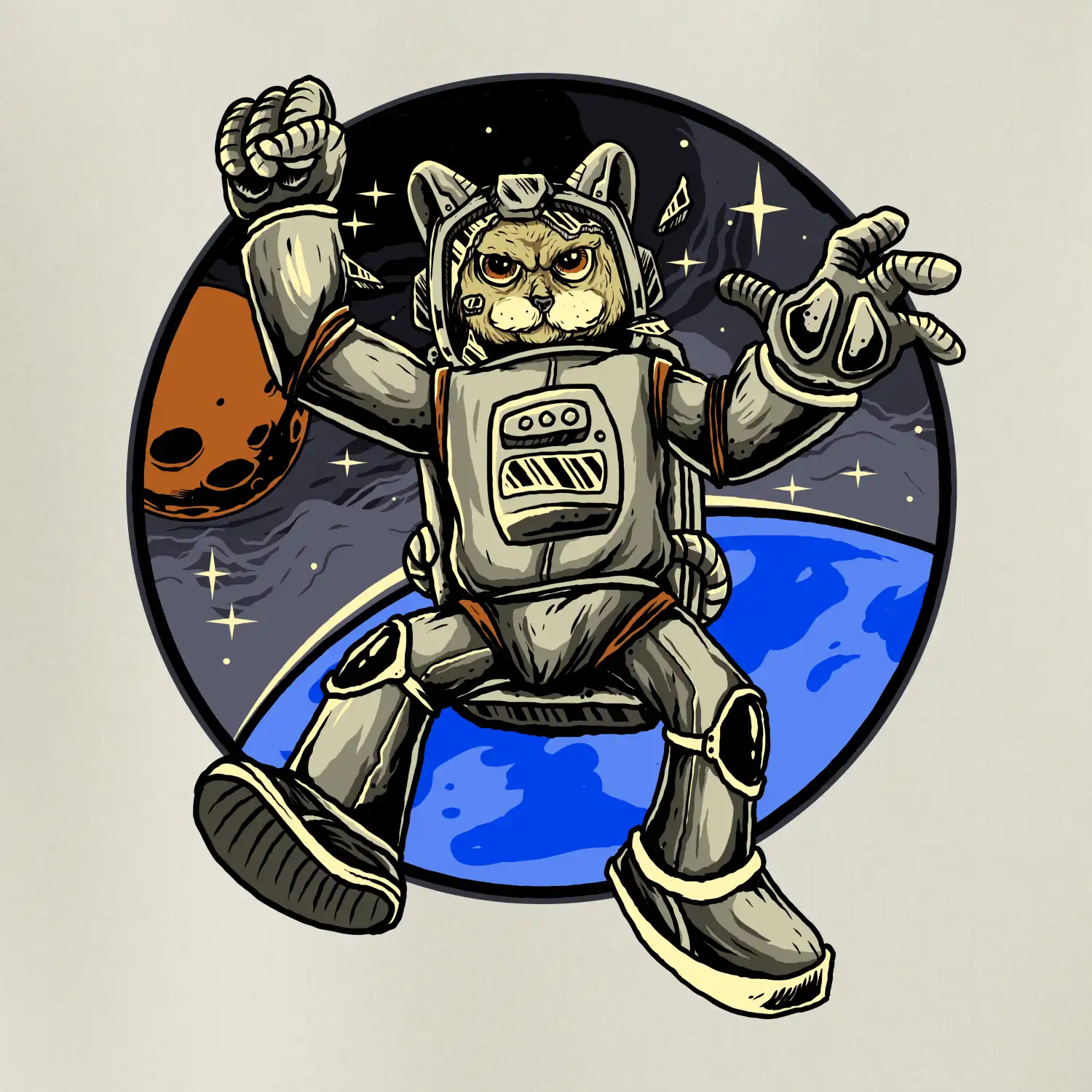 Kočičí astronaut