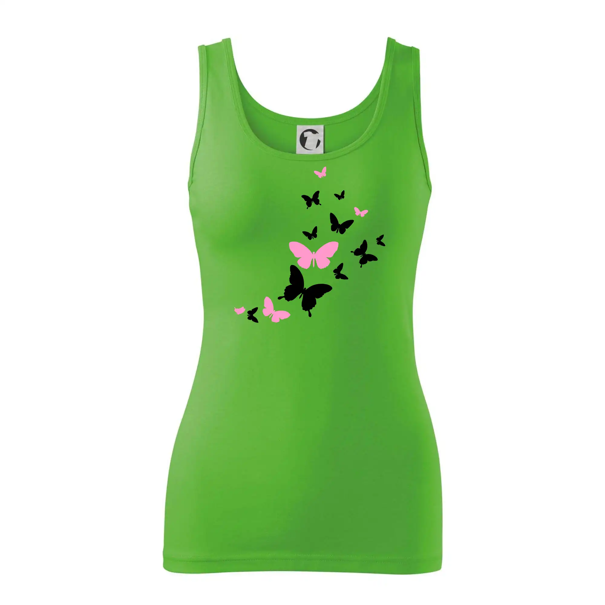 Motýli růžovo černí