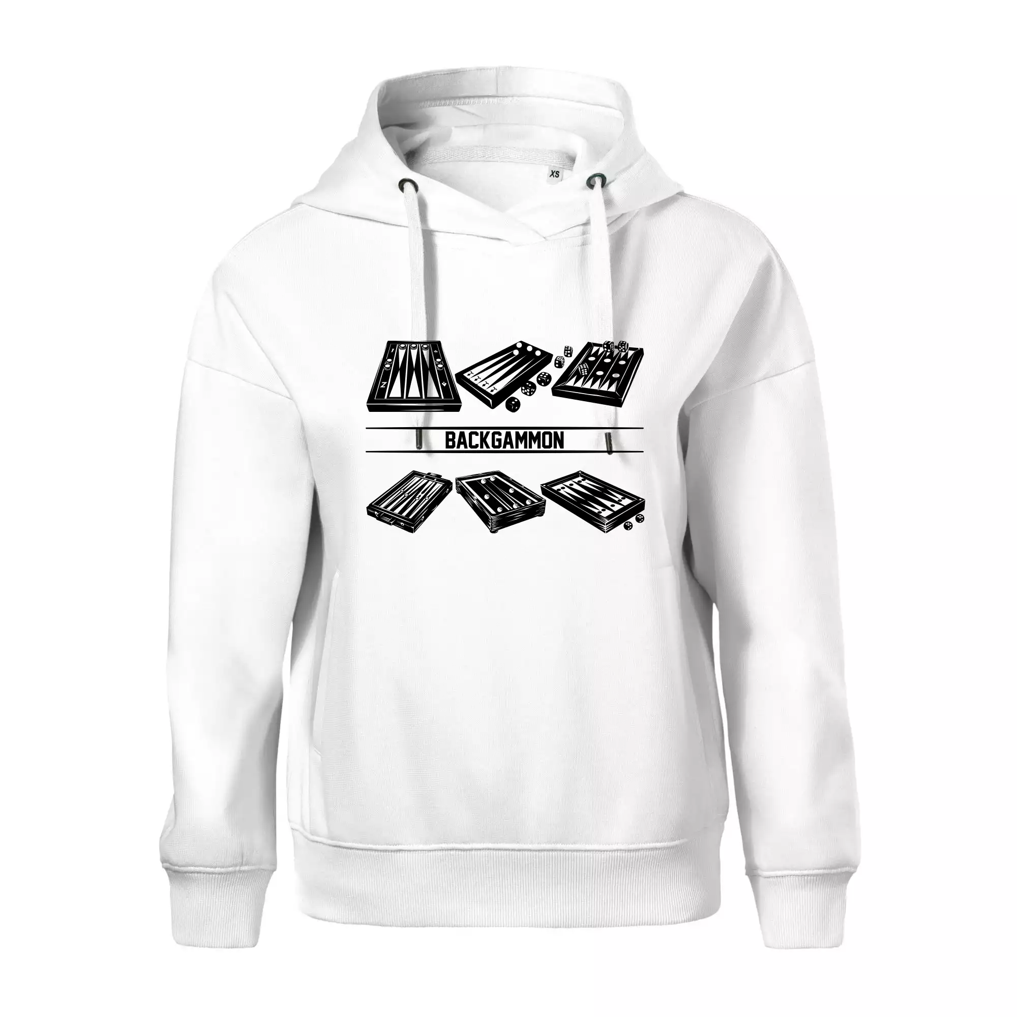 Backgammon černý set