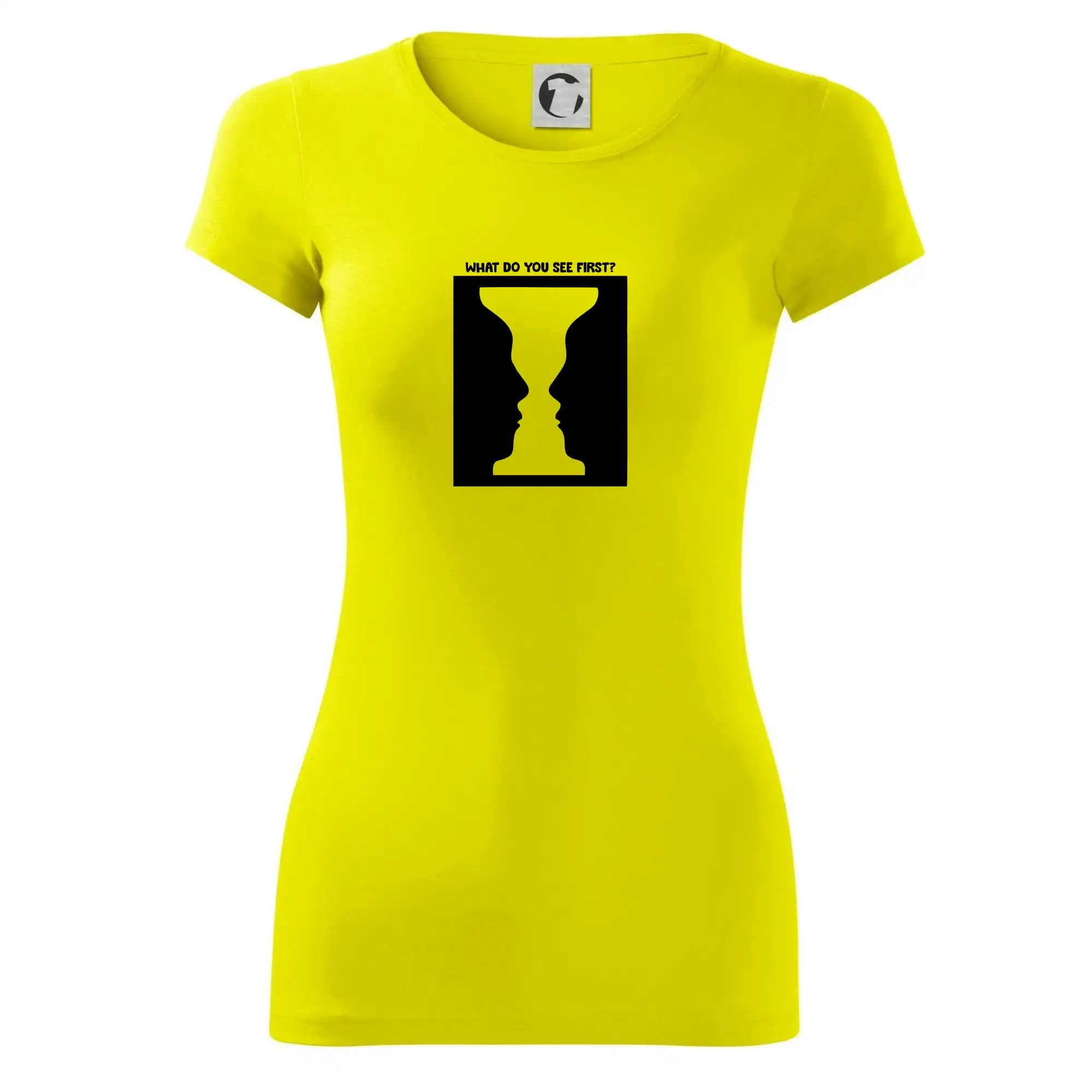 What do you see first? Pohár - Obličeje