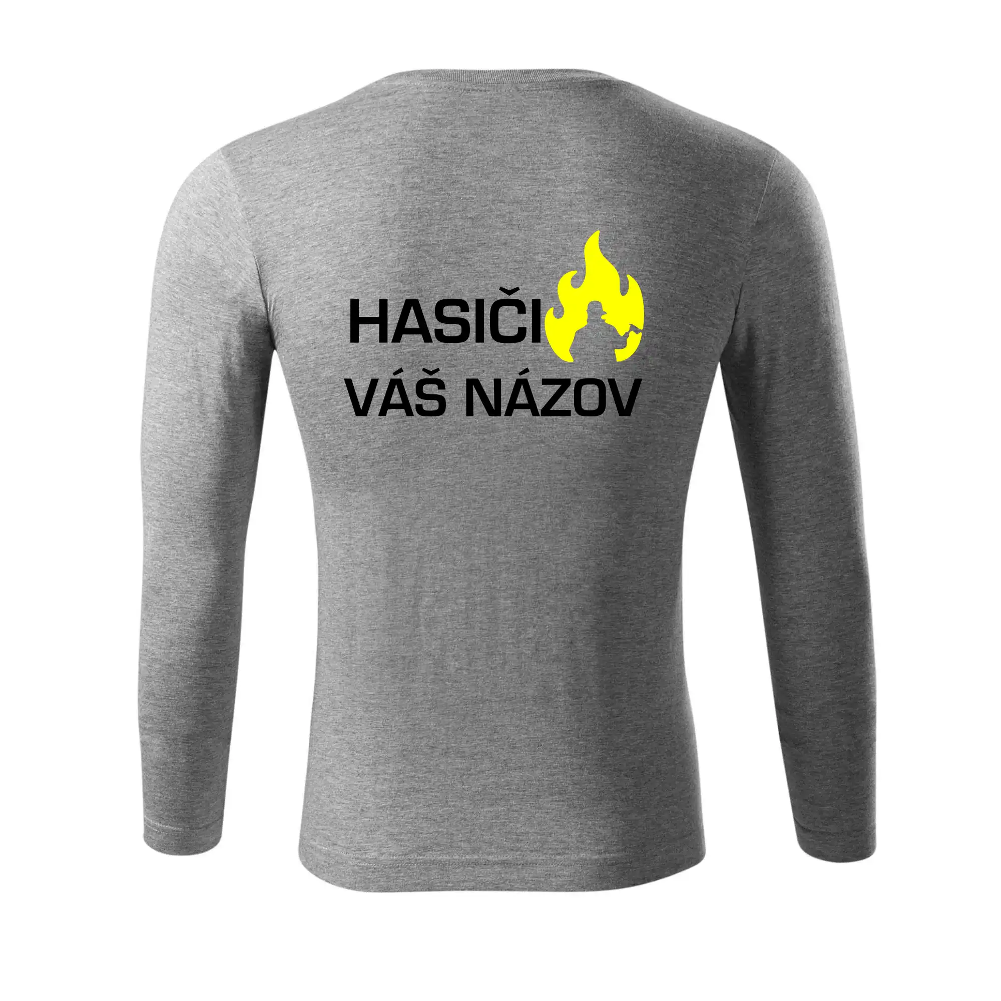 Hasiči - Váš názov - FLUO + Reflexná potlač
