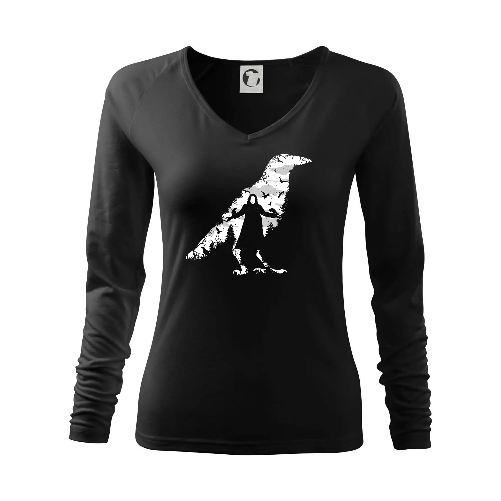 Tričká so zvieratami - The Crow nature - Tričko dámske Elegance