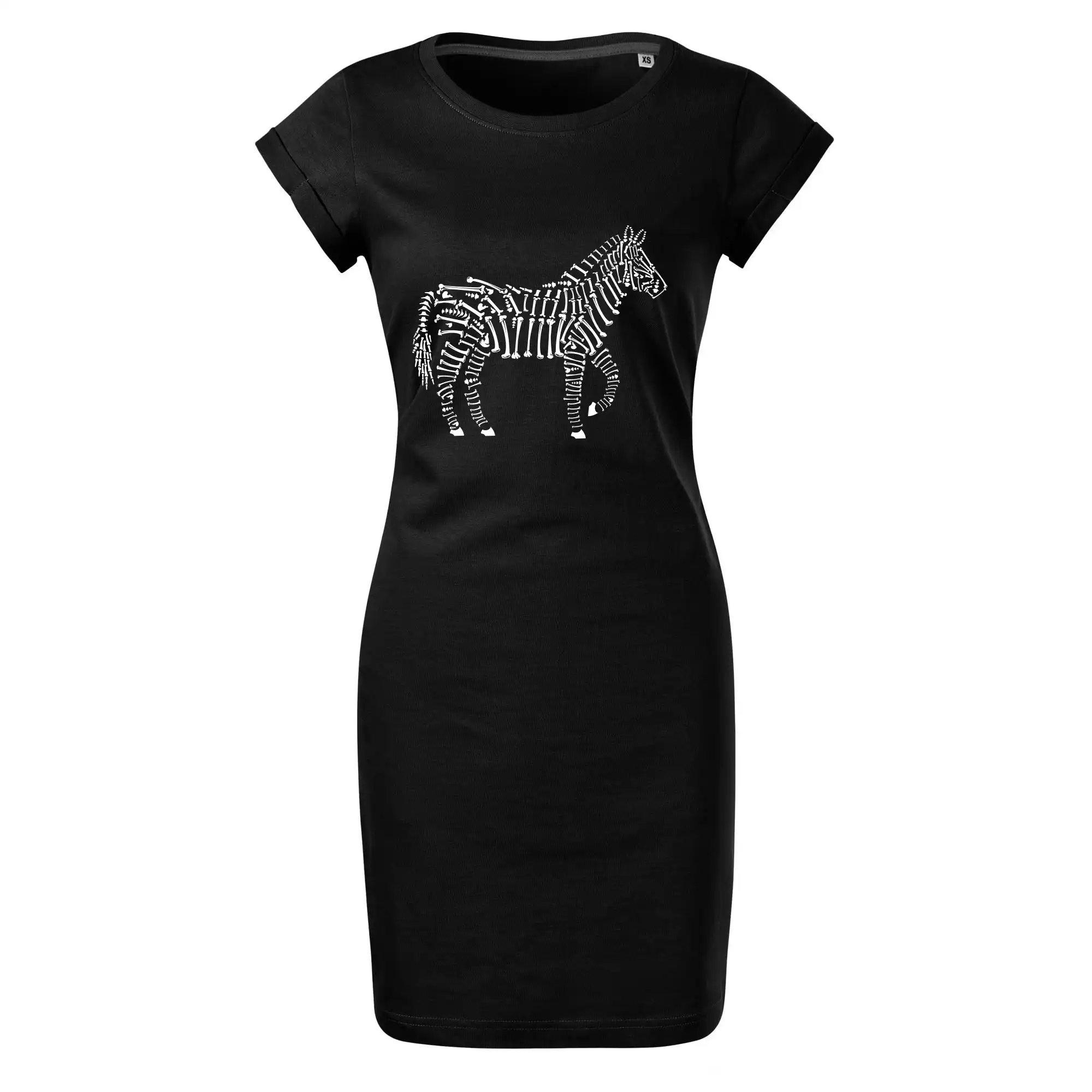 Tričká so zvieratami - Zebra Bones icons - Tričko Šaty FREEDOM
