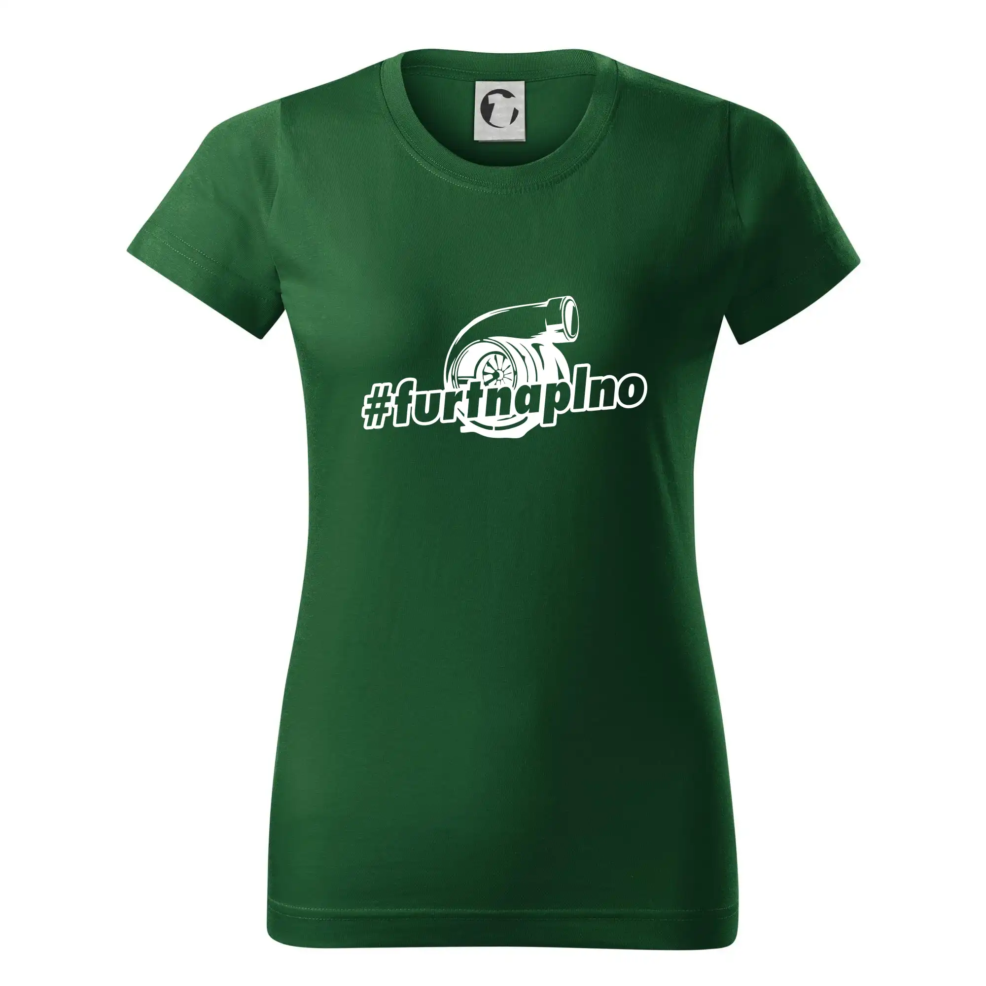 Auto tričká - Furt naplno - Dámske tričko basic - ľahko voľnejšie a dlhšie