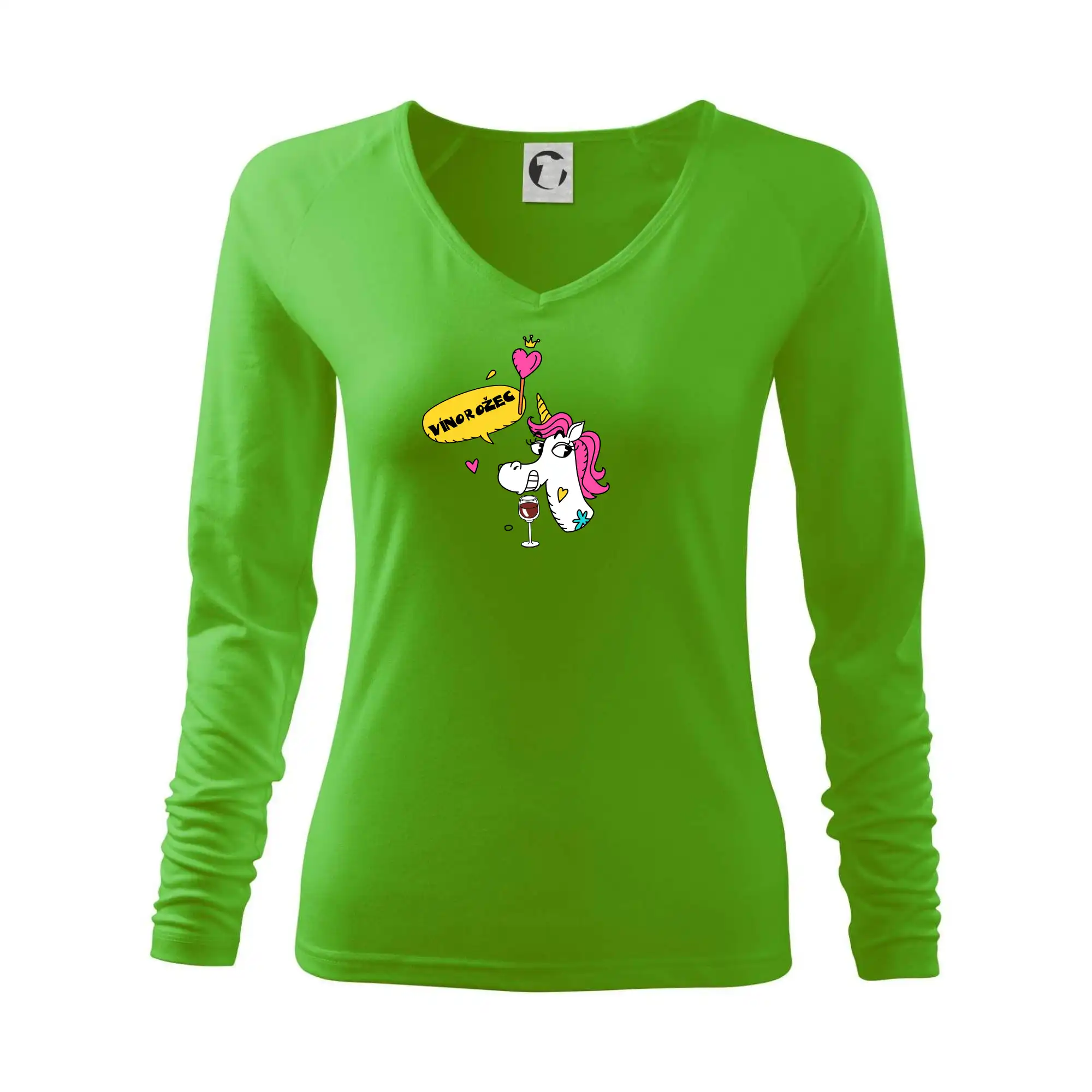 Vtipná tričká s tematikou vína - Vínorožec - Tričko dámske Elegance