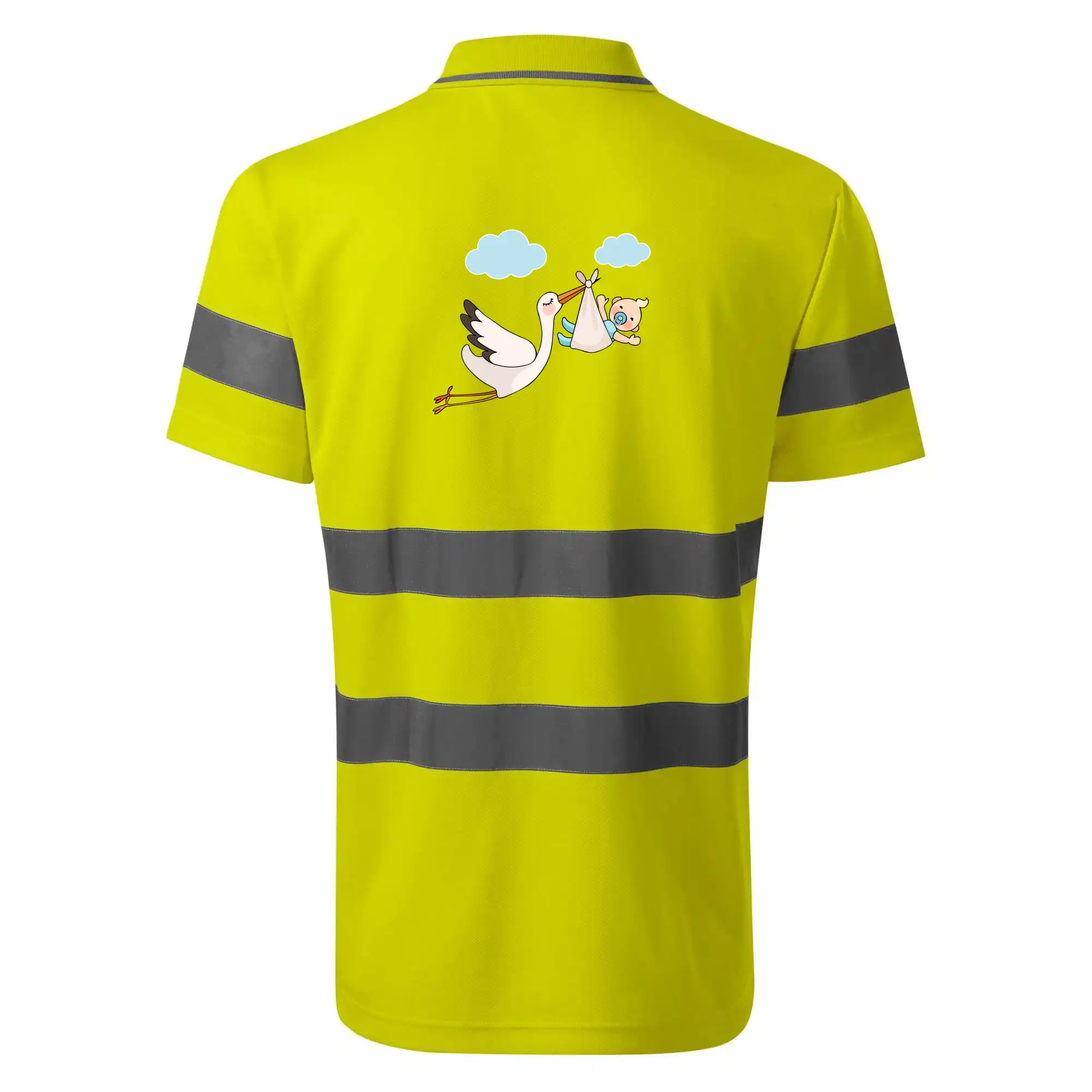 Čáp čekáme miminko - kluk