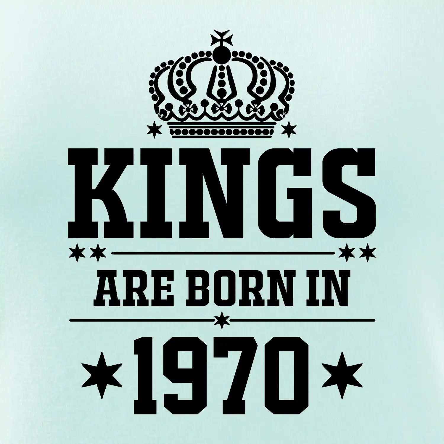 Kings are born in 1970
